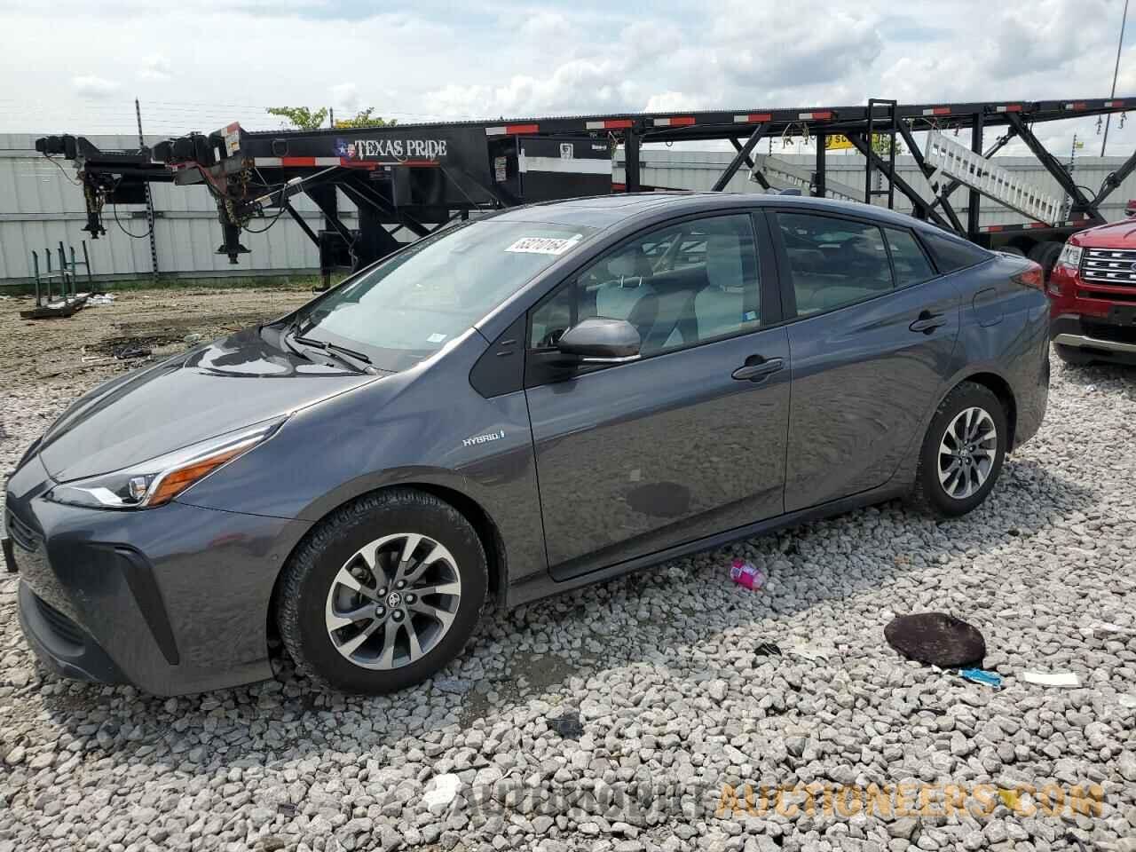 JTDKAMFUXM3133196 TOYOTA PRIUS 2021