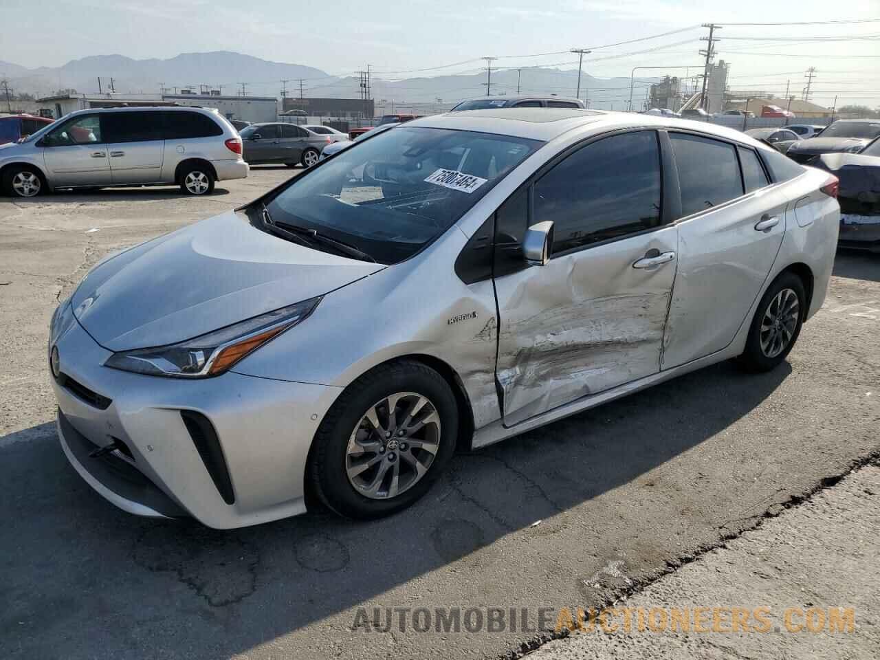 JTDKAMFUXM3134364 TOYOTA PRIUS 2021