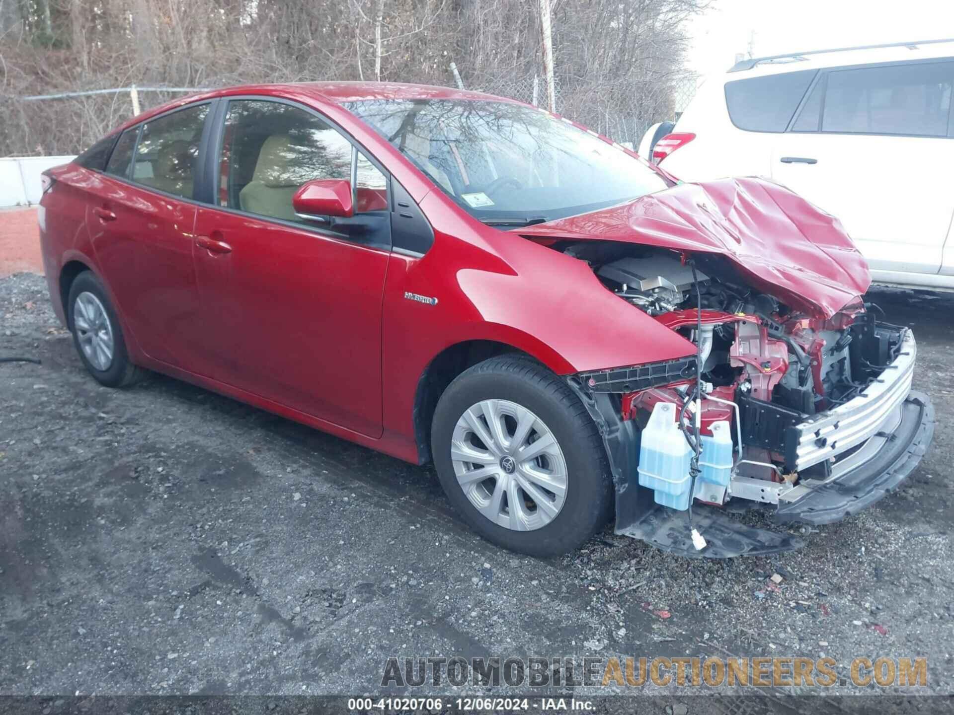 JTDKAMFUXM3136003 TOYOTA PRIUS 2021