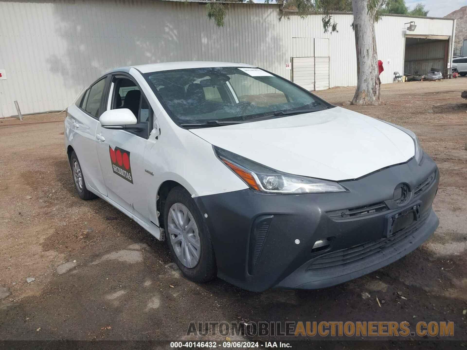 JTDKAMFUXM3137958 TOYOTA PRIUS 2021