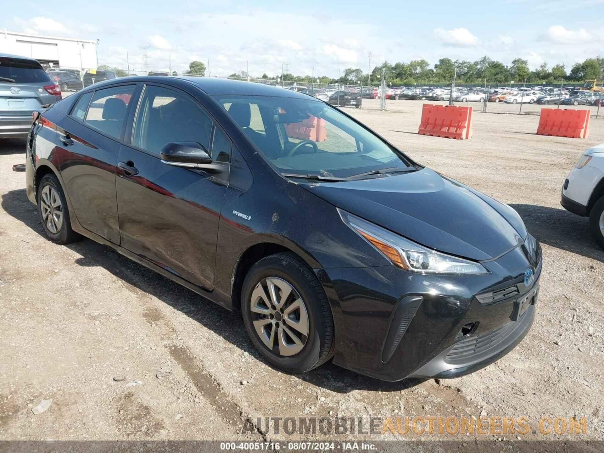 JTDKAMFUXM3140746 TOYOTA PRIUS 2021