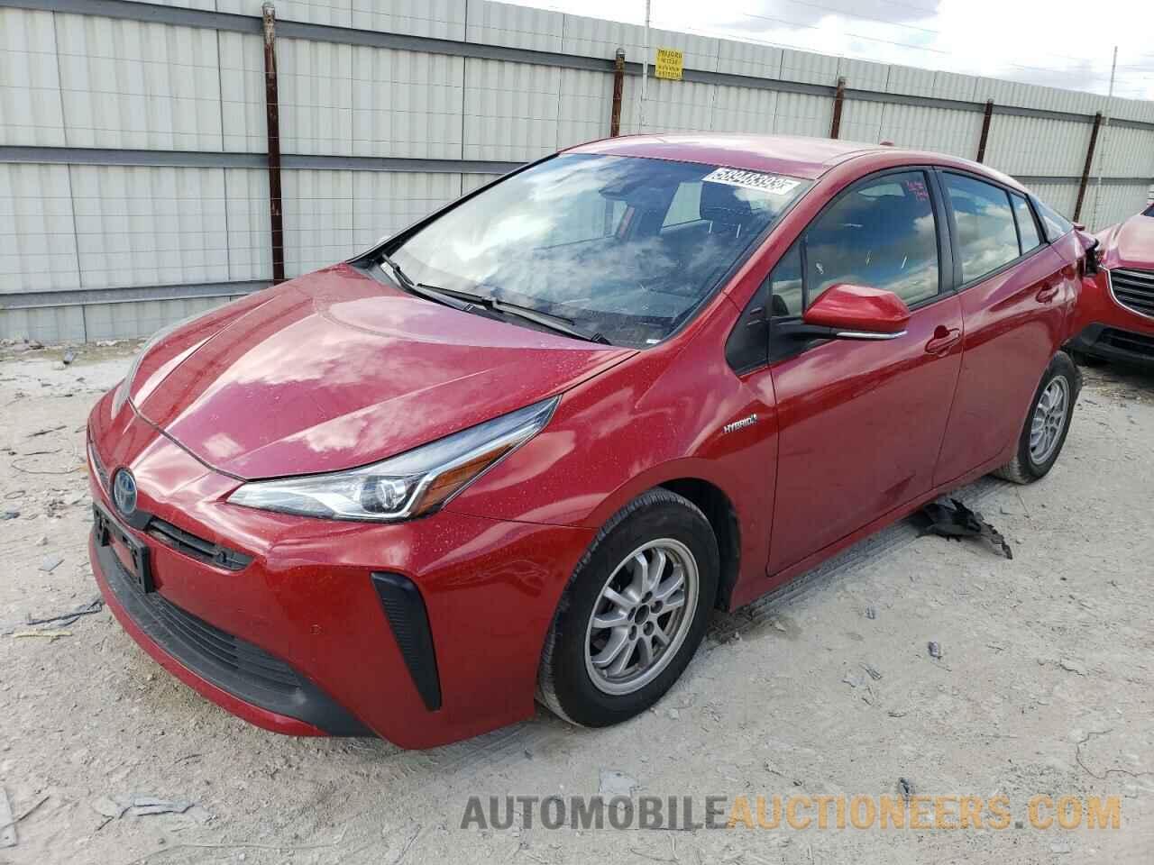 JTDKAMFUXM3144411 TOYOTA PRIUS 2021