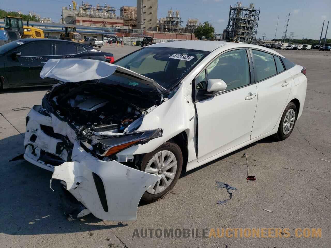 JTDKAMFUXM3146269 TOYOTA PRIUS 2021