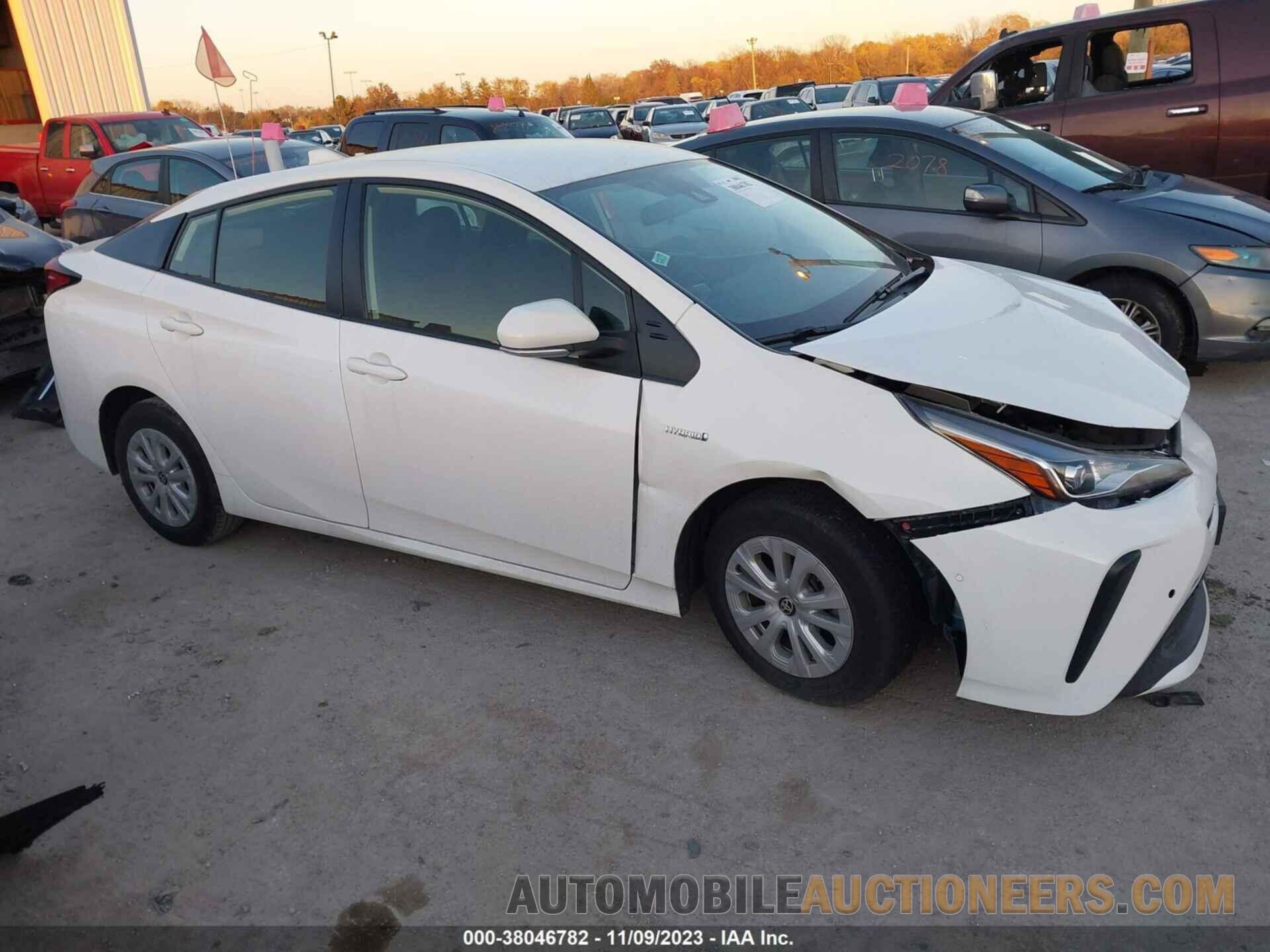 JTDKAMFUXM3148555 TOYOTA PRIUS 2021