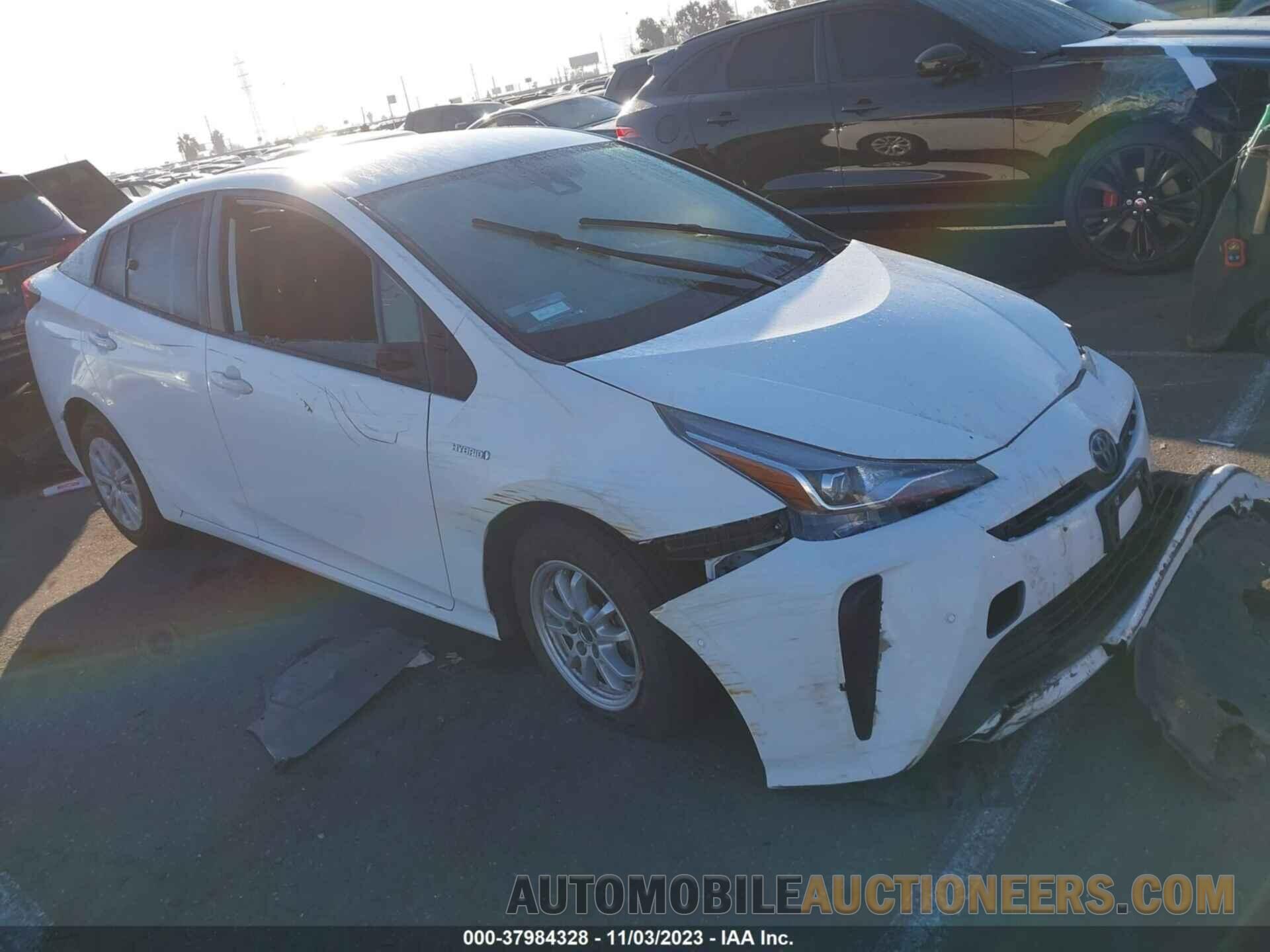 JTDKAMFUXM3151200 TOYOTA PRIUS 2021