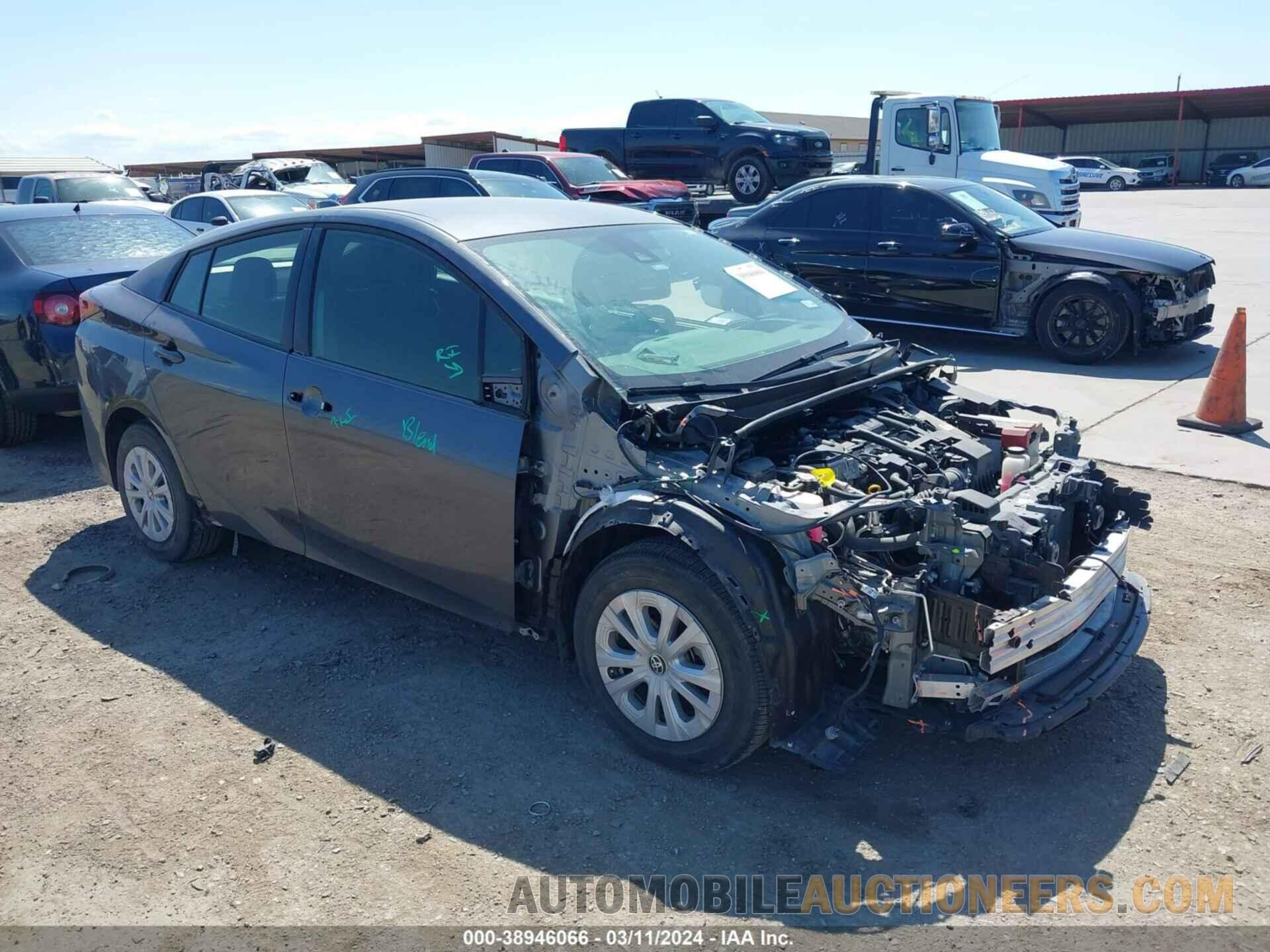 JTDKAMFUXM3152475 TOYOTA PRIUS 2021