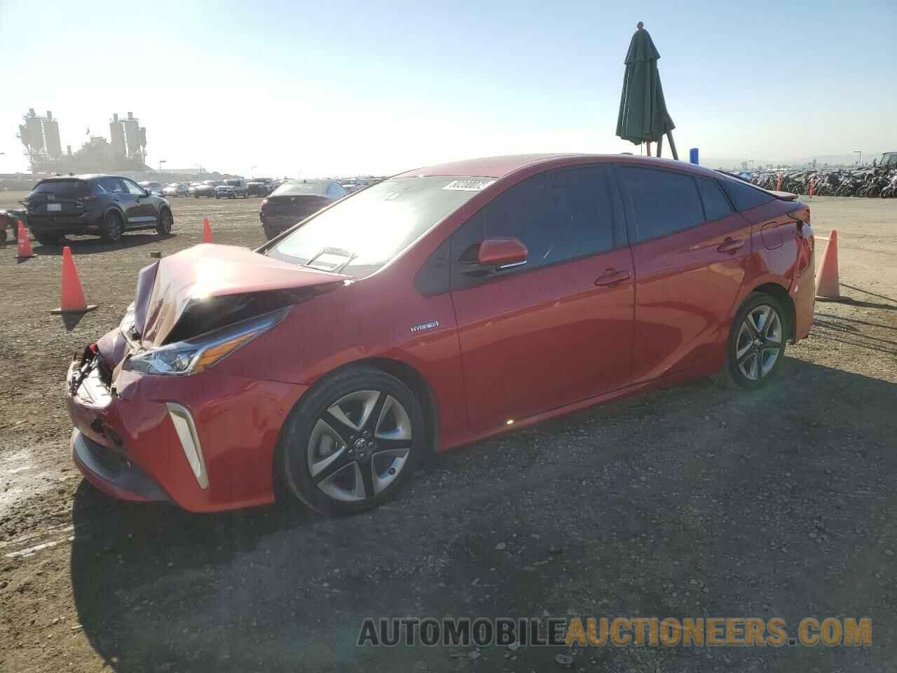 JTDKAMFUXN3157287 TOYOTA PRIUS NIGH 2022