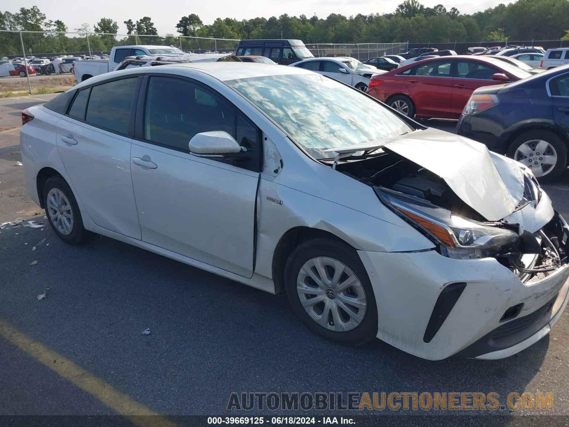 JTDKAMFUXN3162540 TOYOTA PRIUS 2022