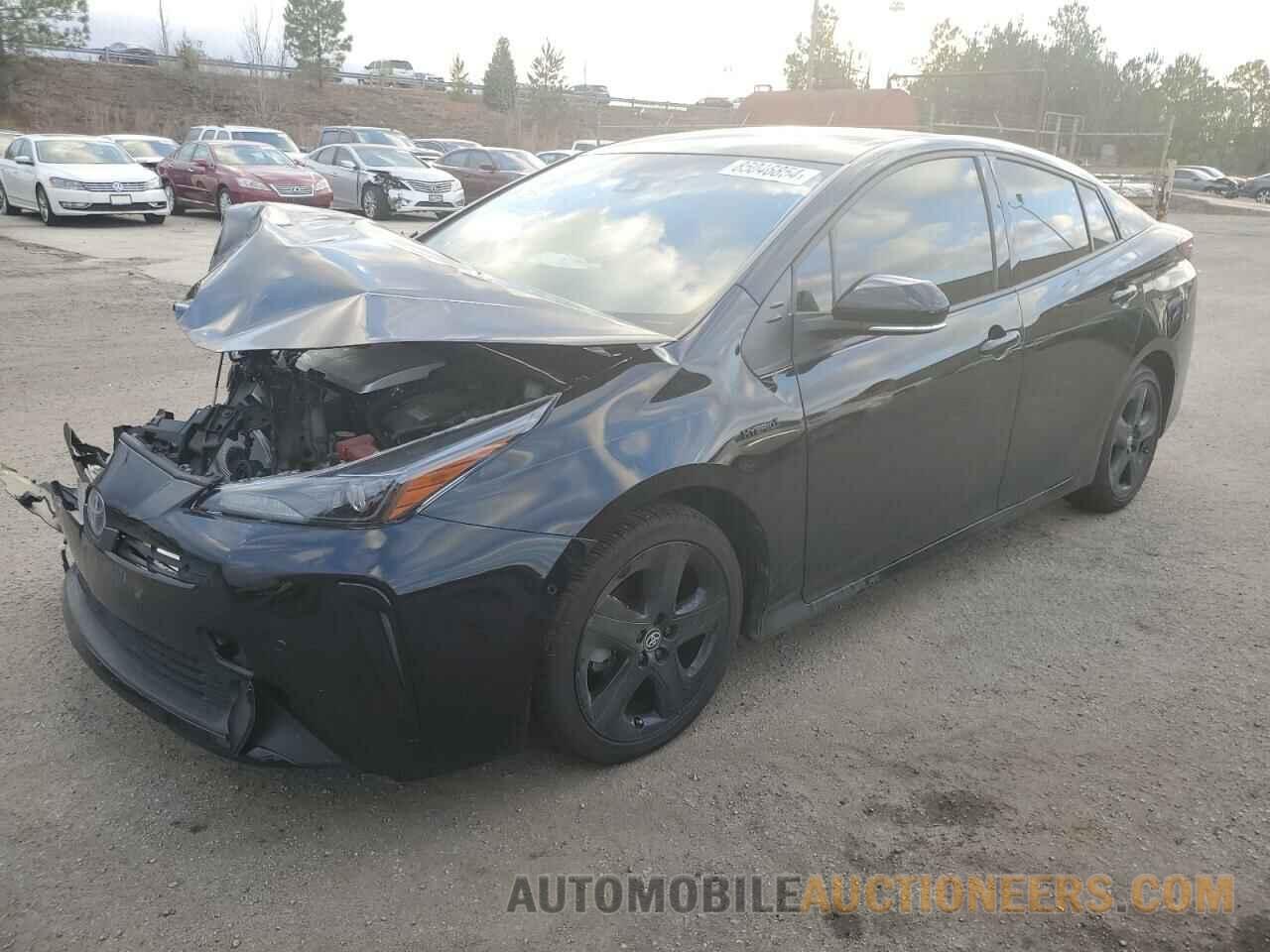 JTDKAMFUXN3162697 TOYOTA PRIUS NIGH 2022