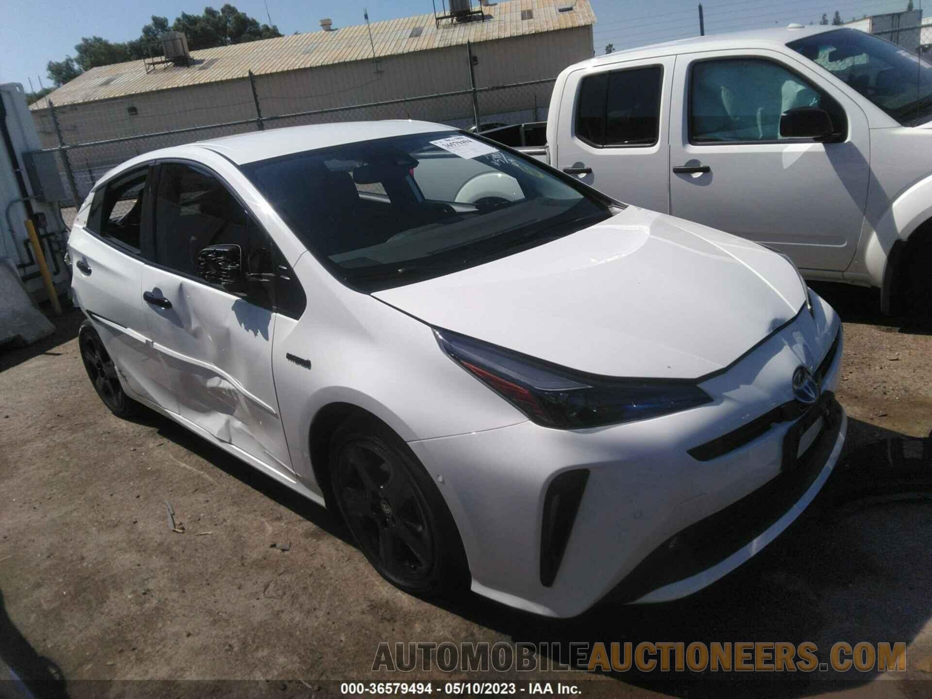 JTDKAMFUXN3164658 TOYOTA PRIUS 2022