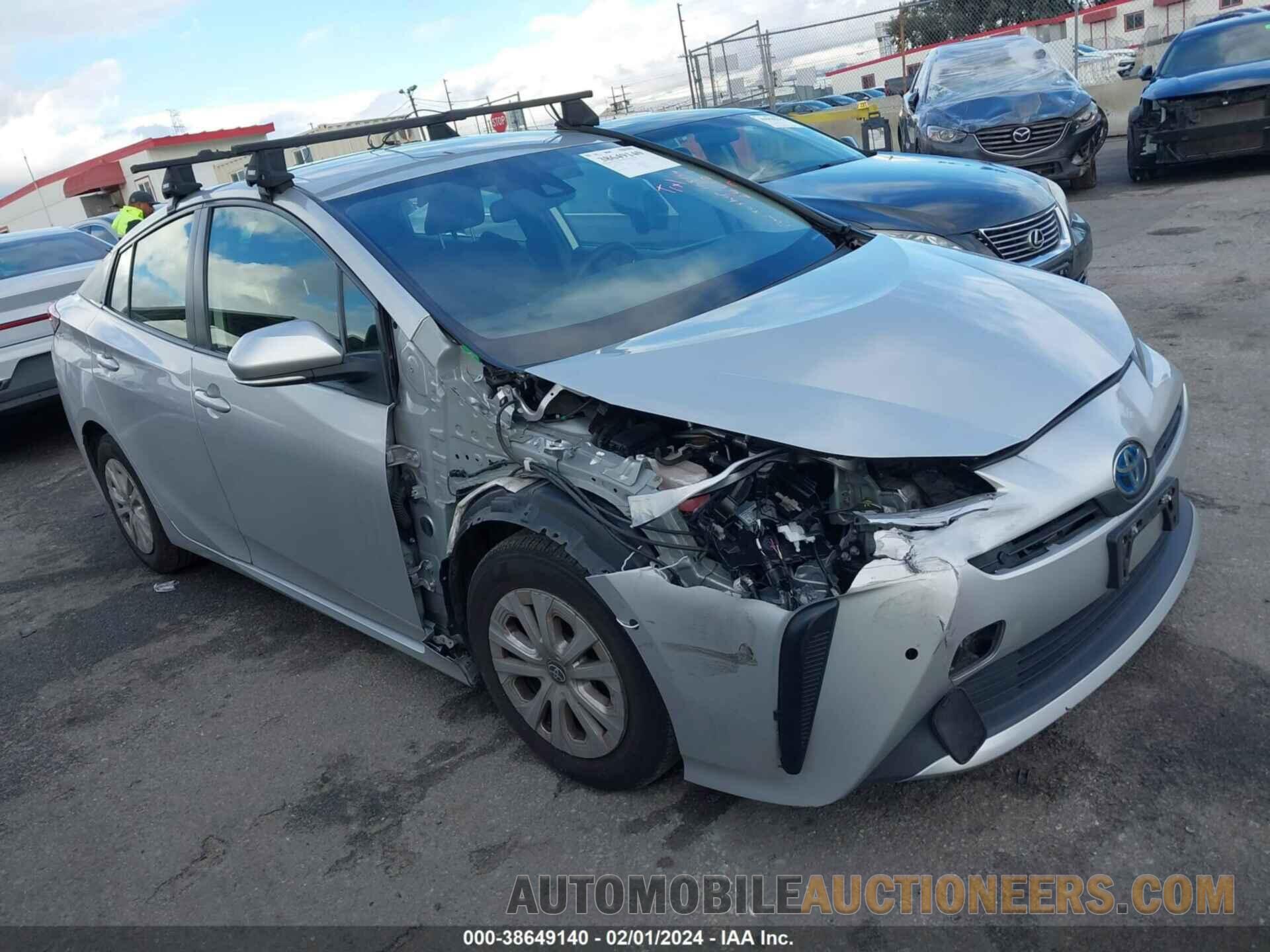 JTDKAMFUXN3165714 TOYOTA PRIUS 2022