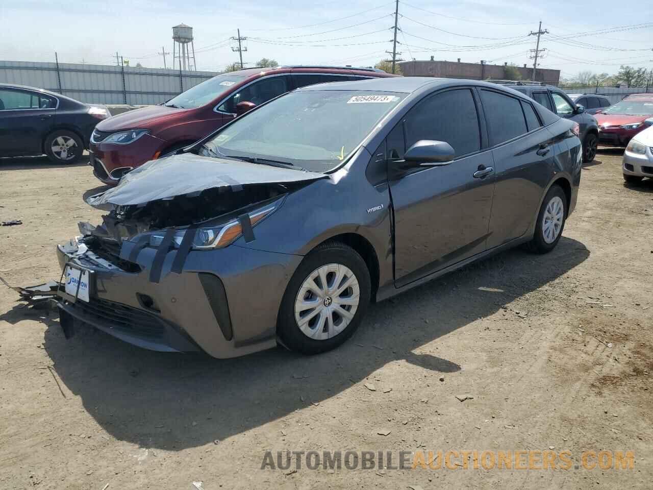 JTDKAMFUXN3165759 TOYOTA PRIUS NIGH 2022