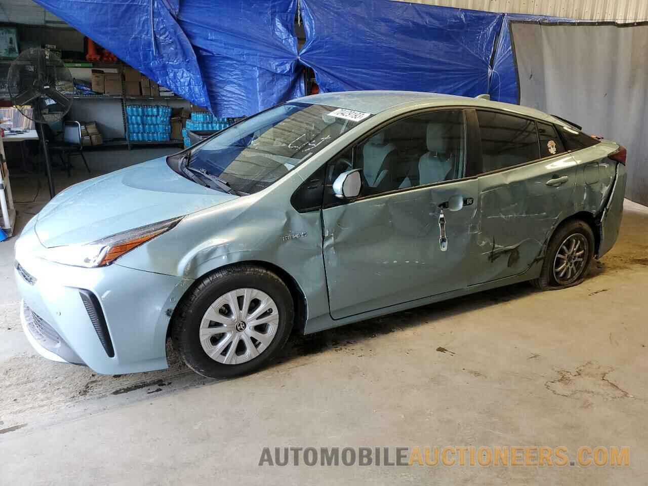 JTDKAMFUXN3167494 TOYOTA PRIUS NIGH 2022