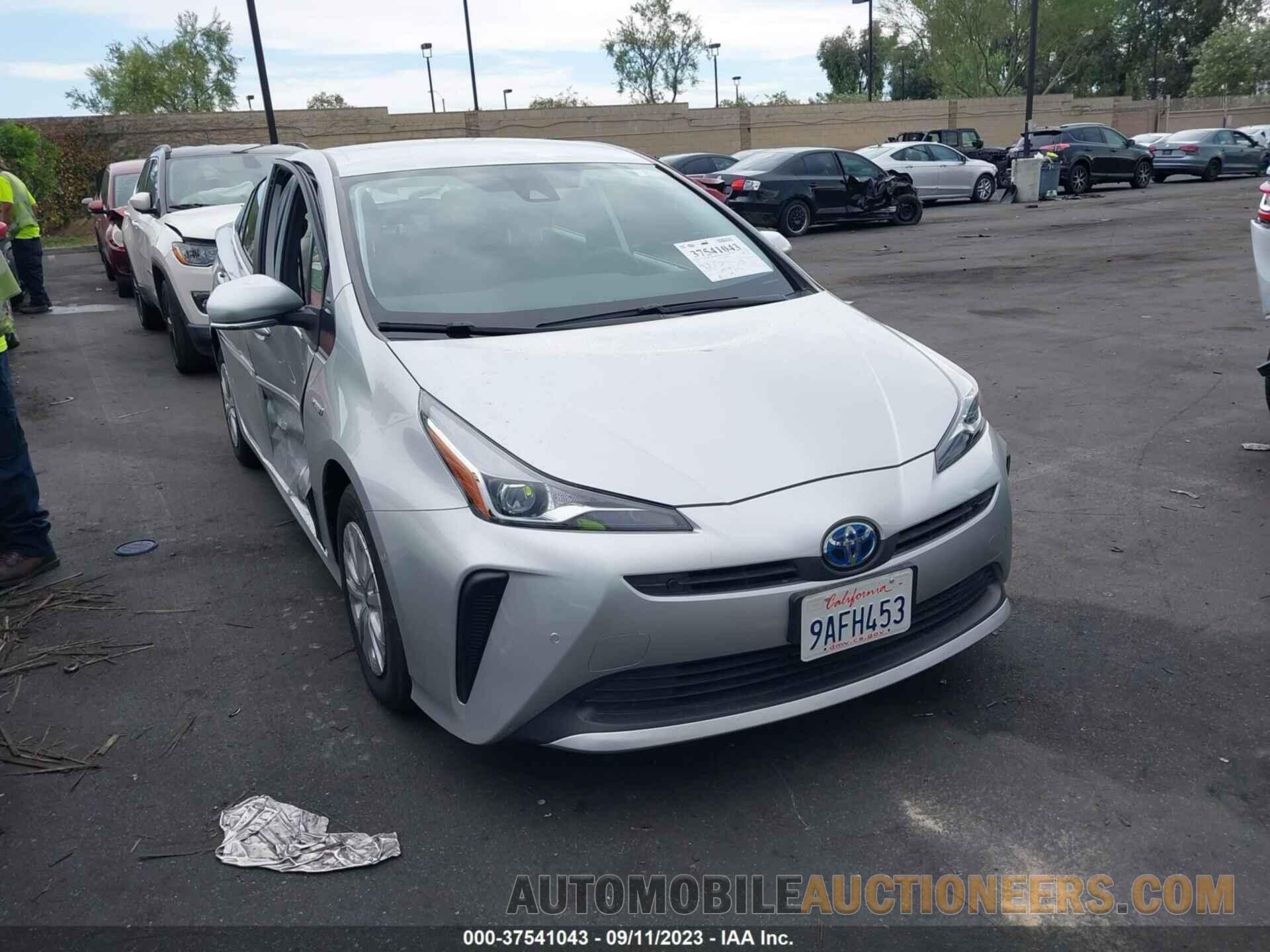 JTDKAMFUXN3168340 TOYOTA PRIUS 2022