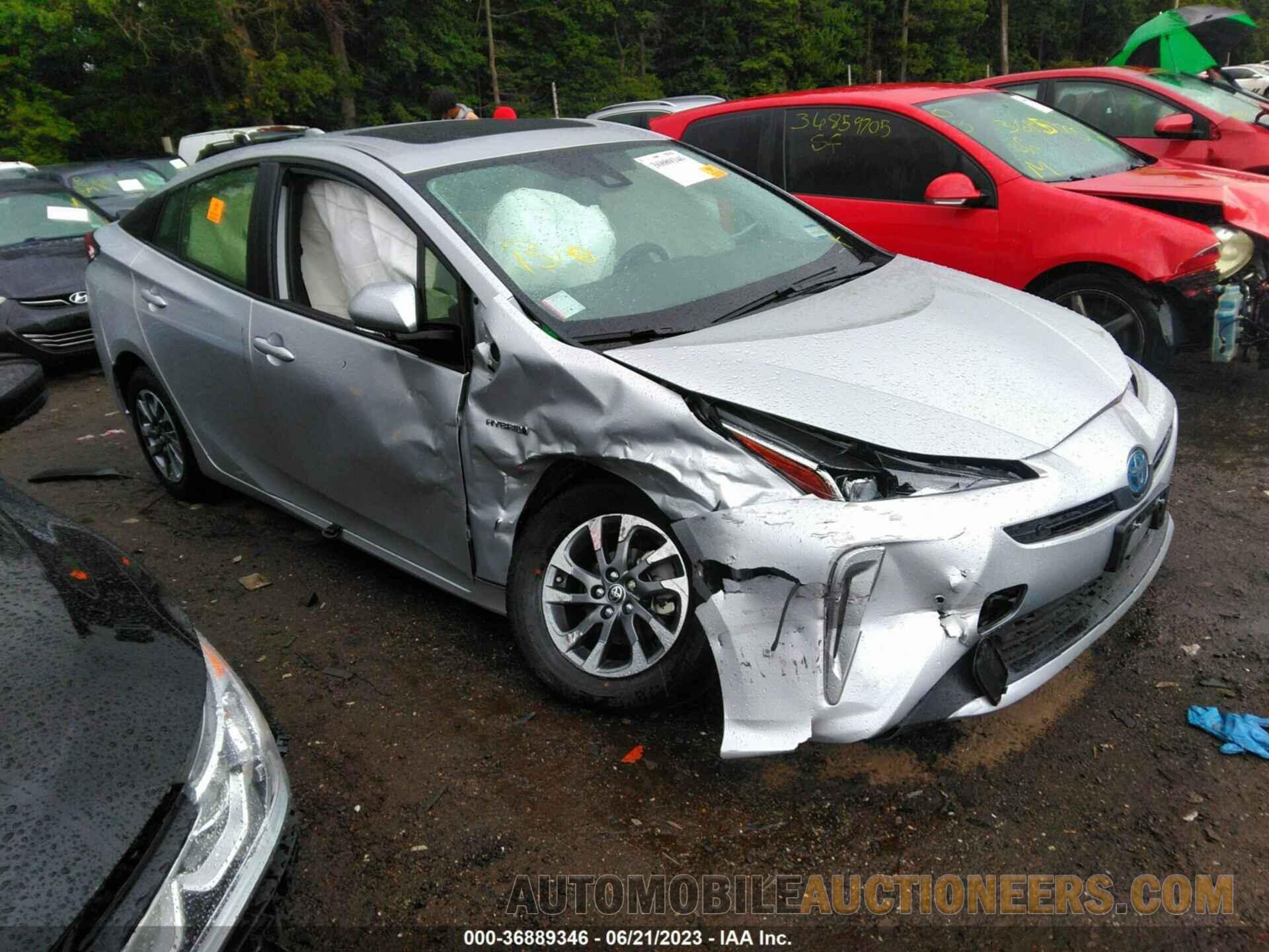 JTDKAMFUXN3169892 TOYOTA PRIUS 2022