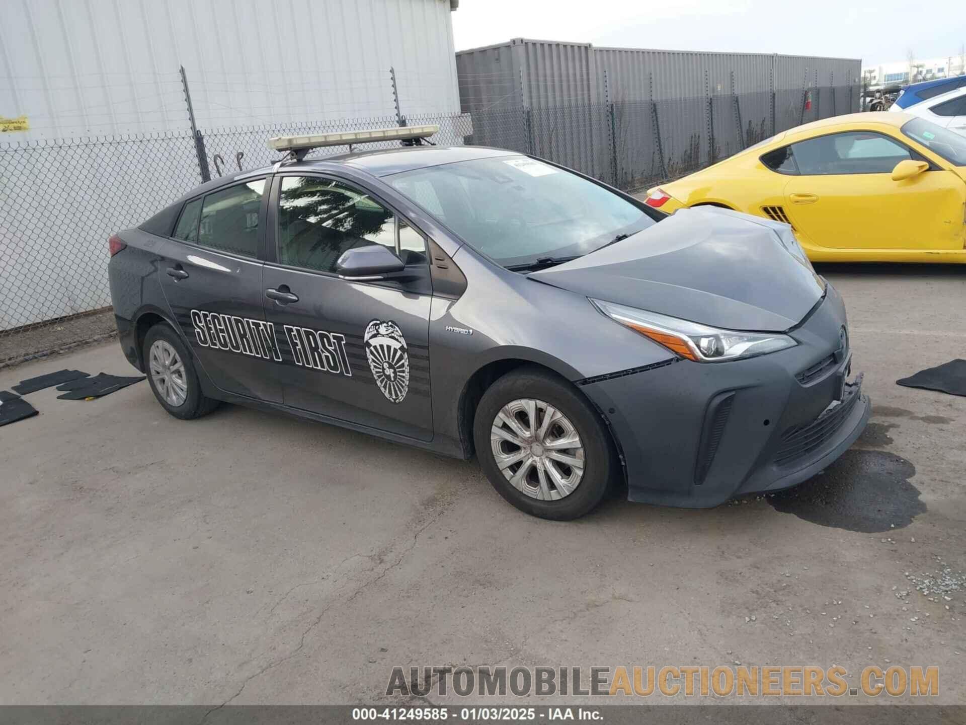 JTDKAMFUXN3172422 TOYOTA PRIUS 2022