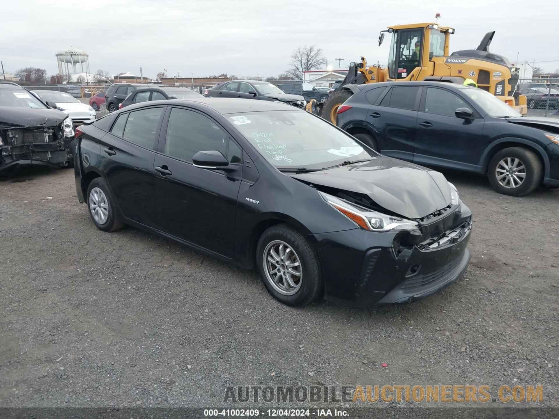 JTDKAMFUXN3174204 TOYOTA PRIUS 2022