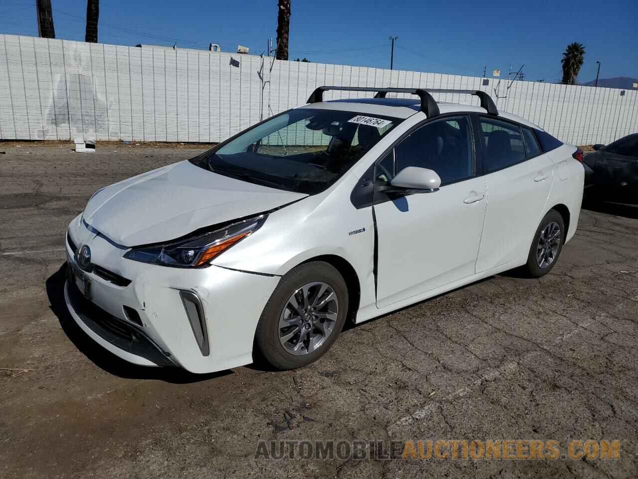 JTDKAMFUXN3175885 TOYOTA PRIUS NIGH 2022