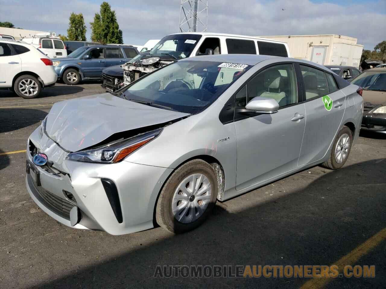 JTDKAMFUXN3179385 TOYOTA PRIUS NIGH 2022