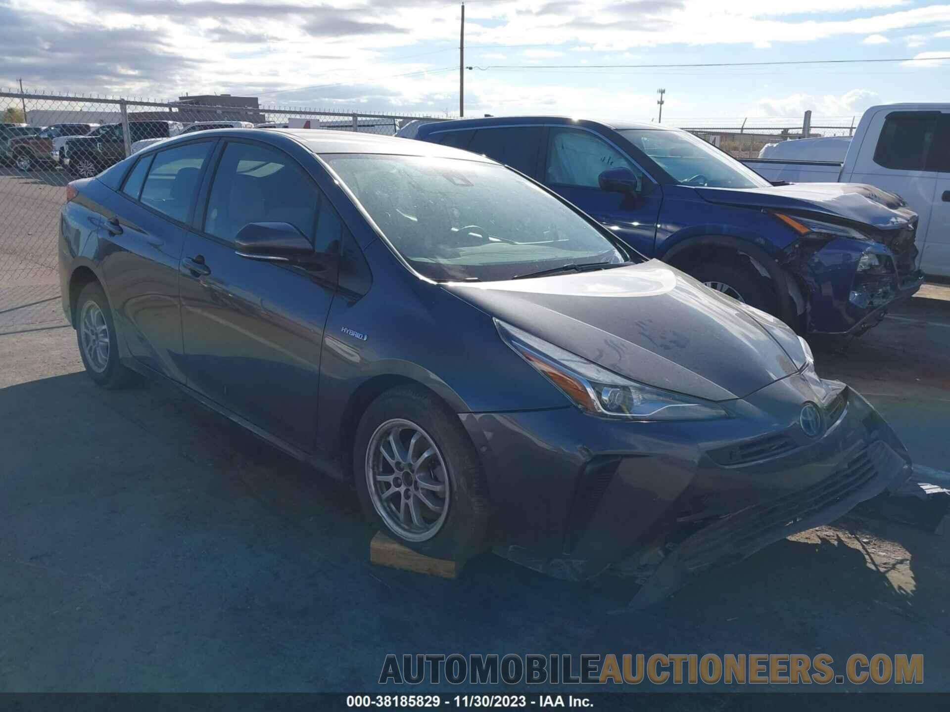 JTDKAMFUXN3180875 TOYOTA PRIUS 2022