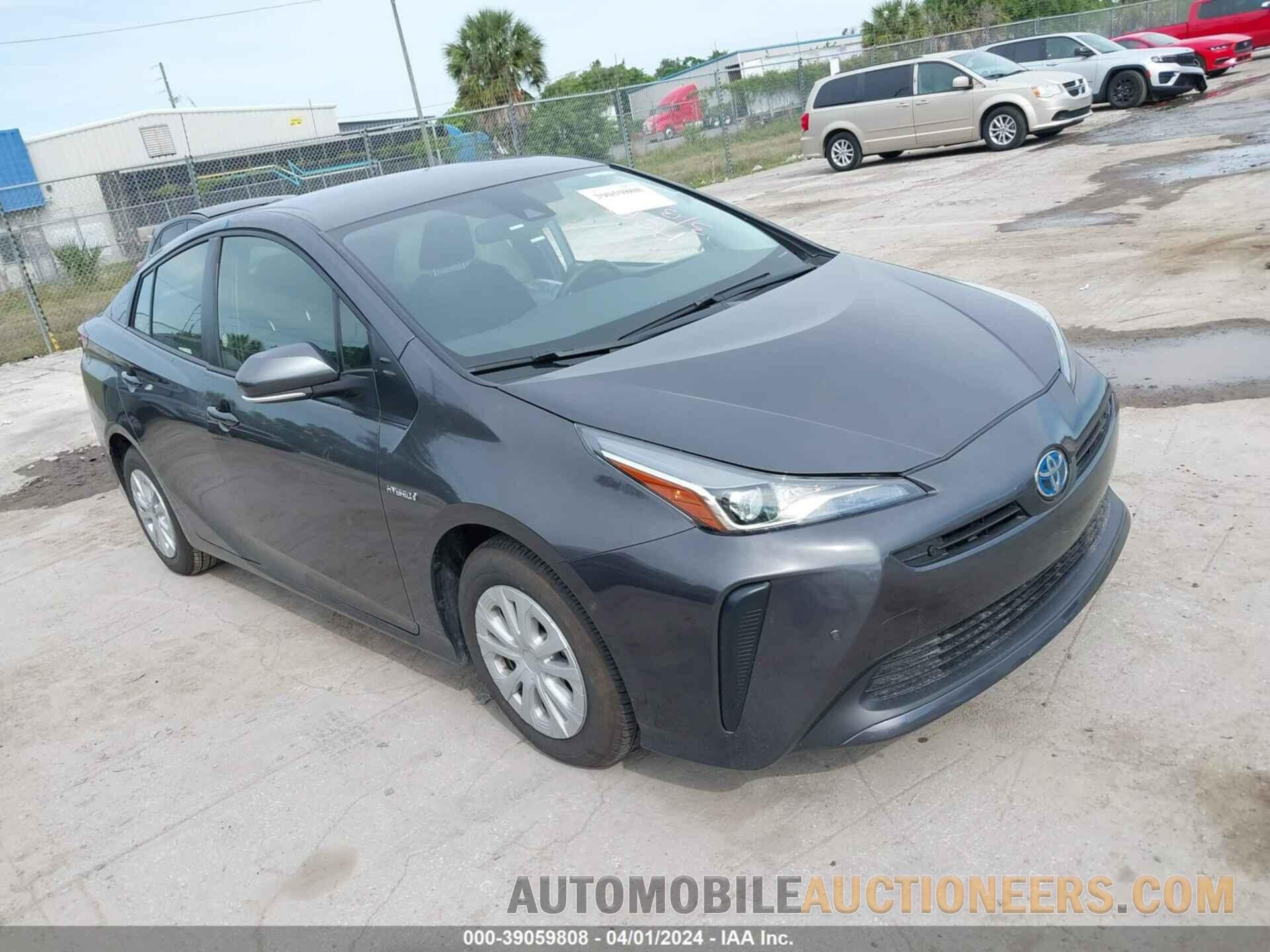 JTDKAMFUXN3188359 TOYOTA PRIUS 2022