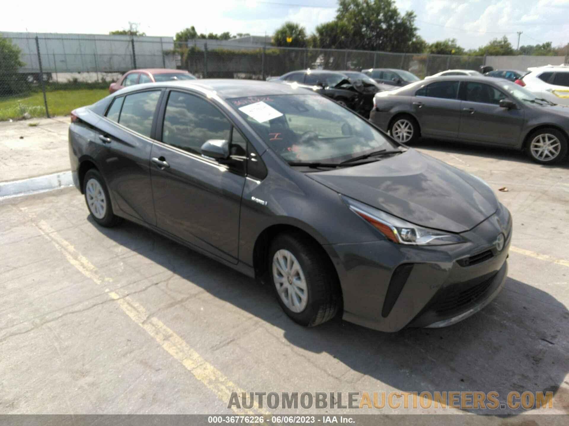 JTDKAMFUXN3188829 TOYOTA PRIUS 2022