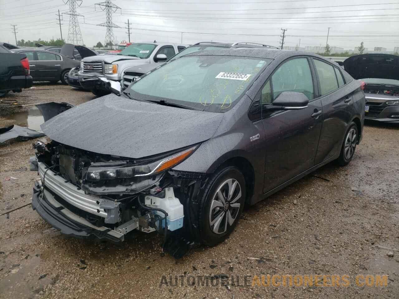 JTDKARFP9J3076265 TOYOTA PRIUS 2018