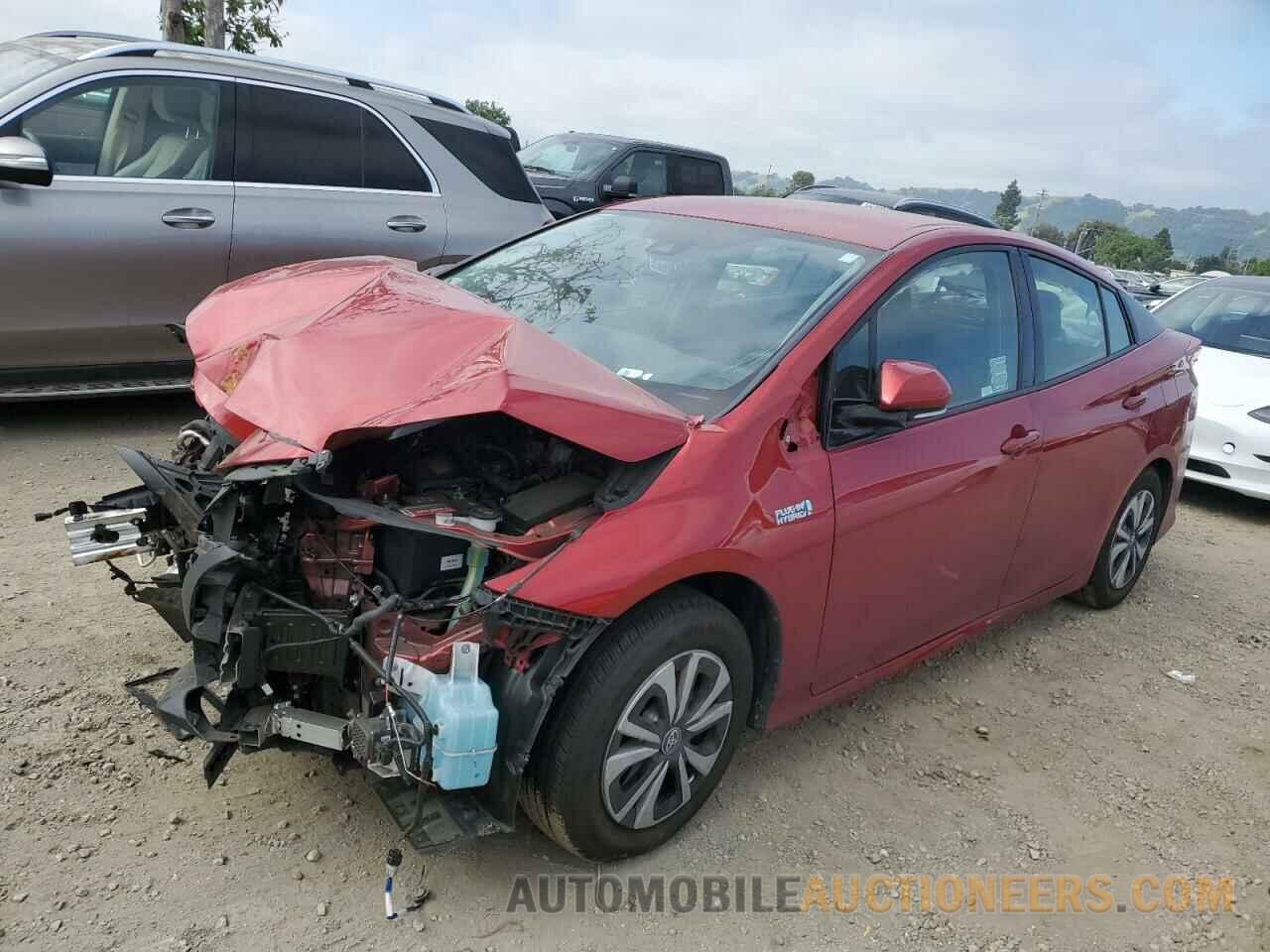 JTDKARFPXJ3077182 TOYOTA PRIUS 2018