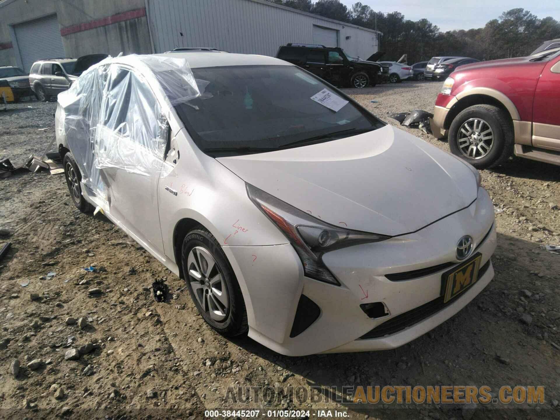 JTDKARFU0G3003557 TOYOTA PRIUS 2016