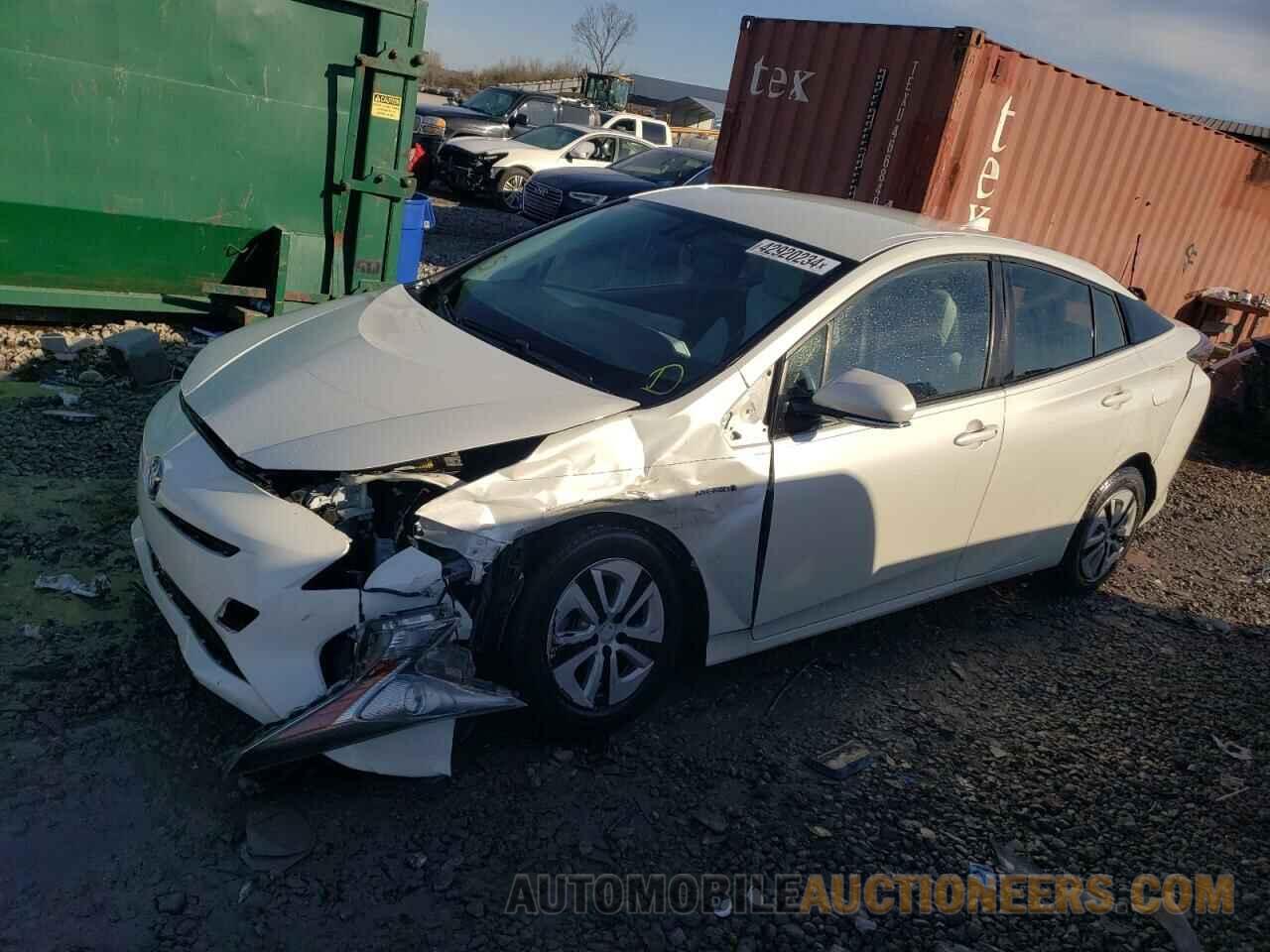 JTDKARFU0G3010752 TOYOTA PRIUS 2016