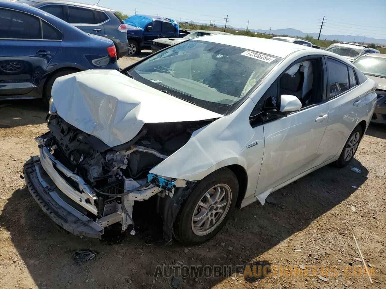 JTDKARFU0G3029172 TOYOTA PRIUS 2016