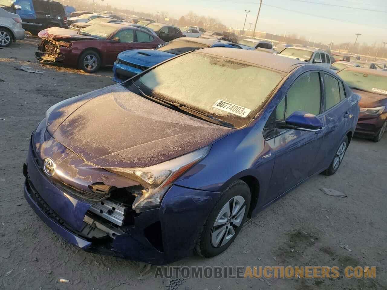 JTDKARFU0G3503945 TOYOTA PRIUS 2016