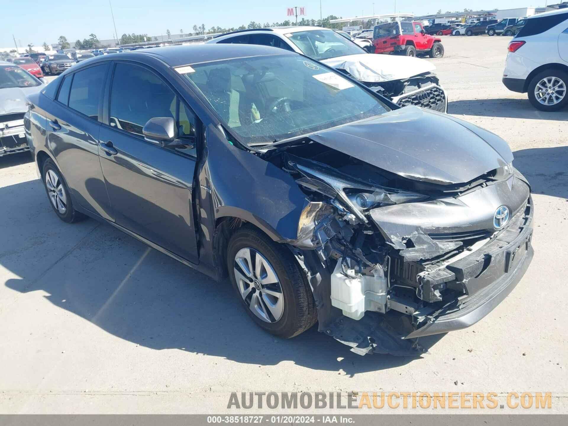 JTDKARFU0G3505145 TOYOTA PRIUS 2016