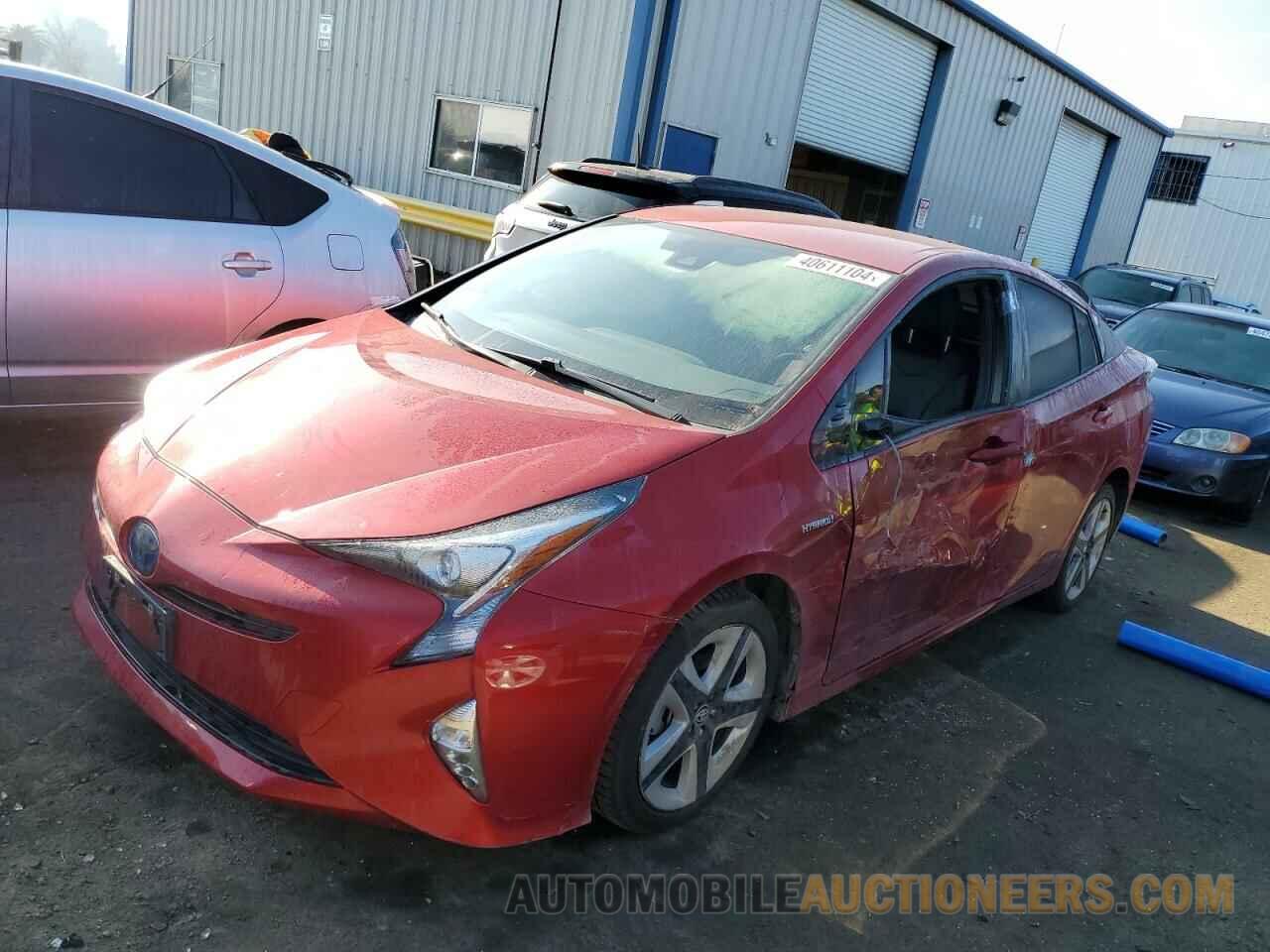 JTDKARFU0G3511222 TOYOTA PRIUS 2016