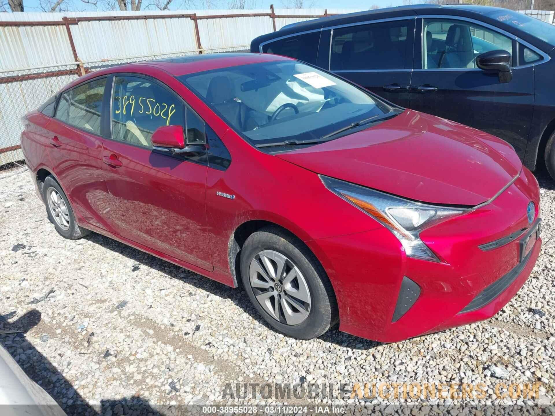 JTDKARFU0G3524679 TOYOTA PRIUS 2016