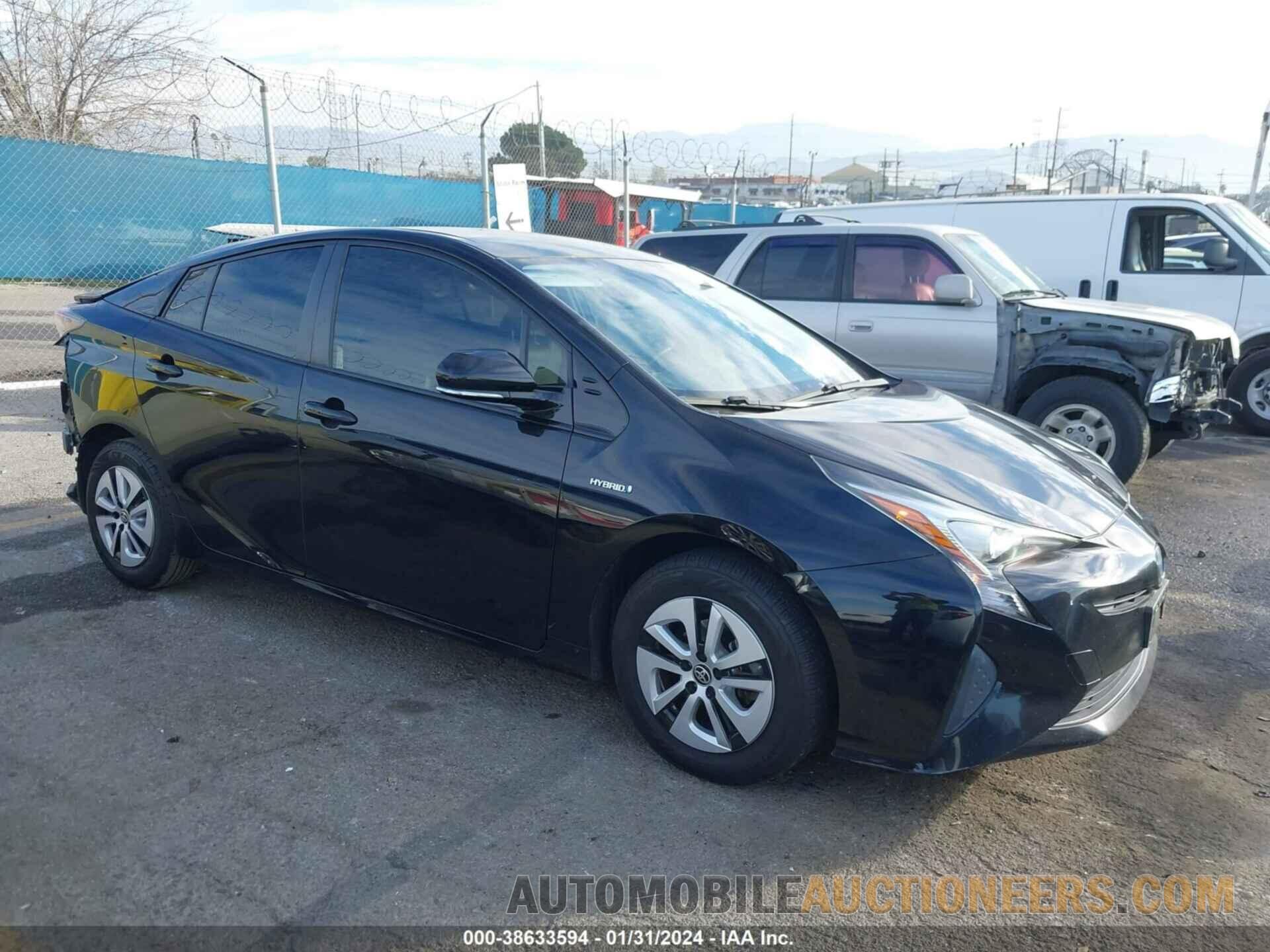 JTDKARFU0H3036866 TOYOTA PRIUS 2017