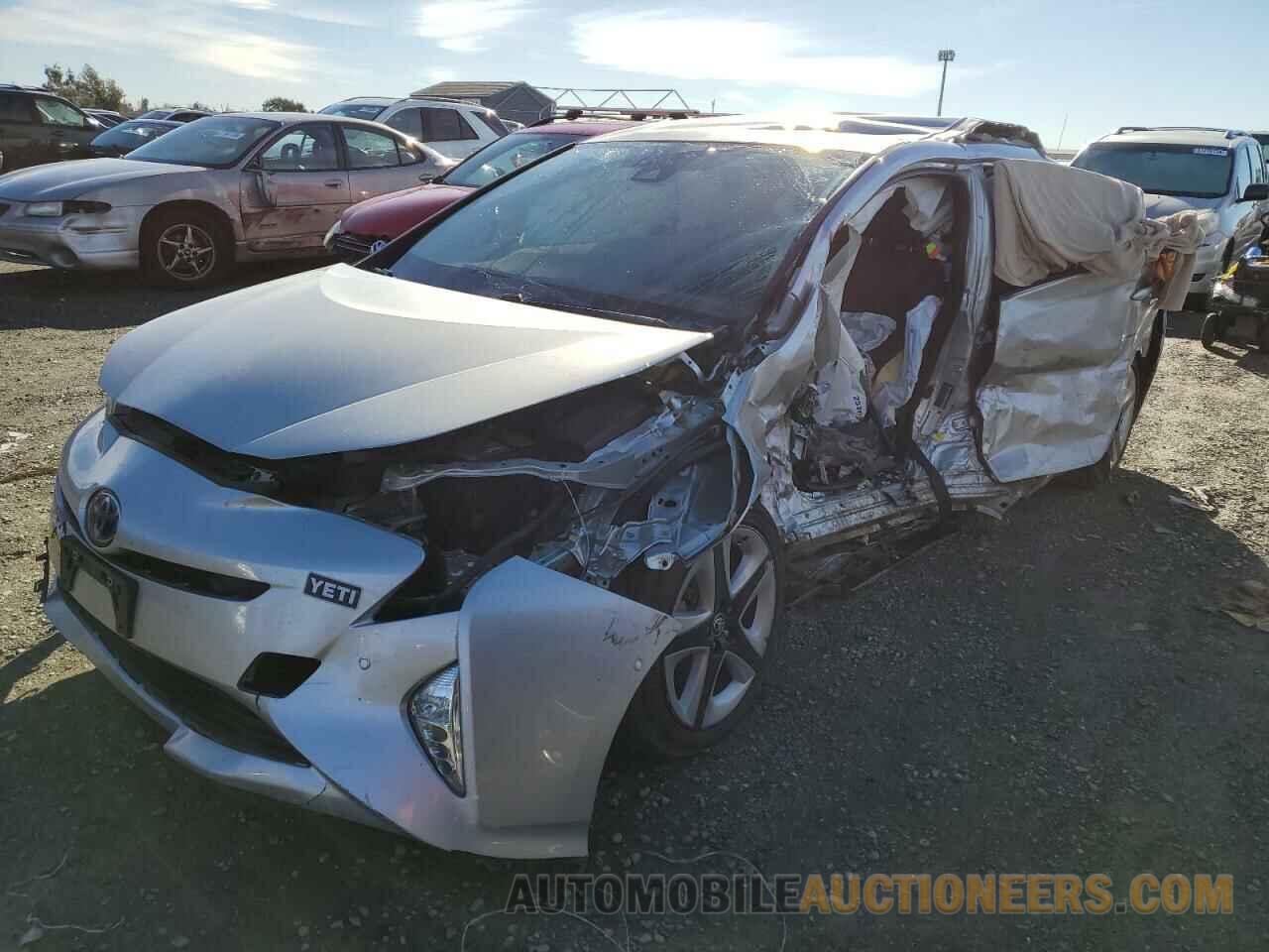 JTDKARFU0H3043459 TOYOTA PRIUS 2017