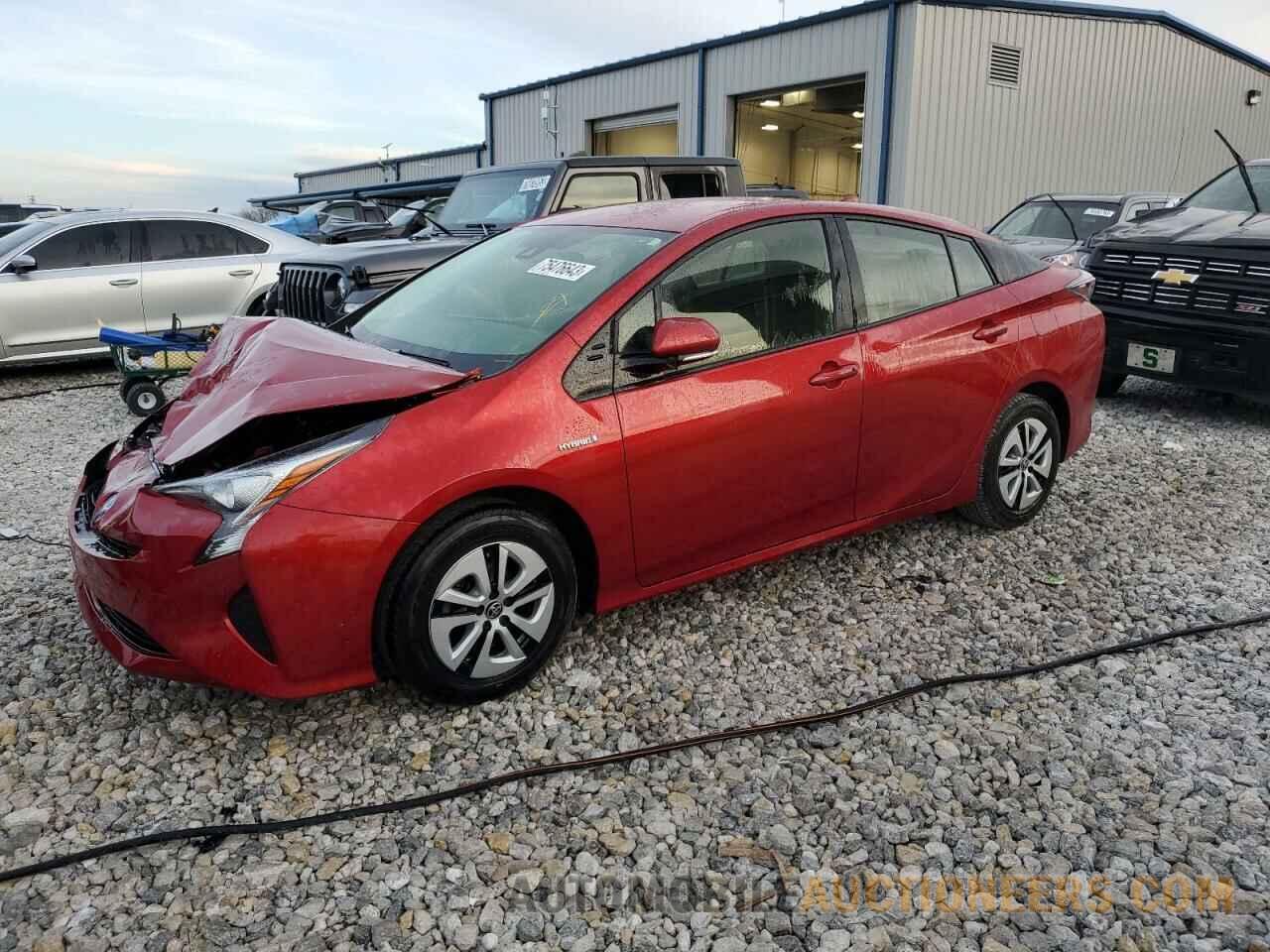 JTDKARFU0H3050413 TOYOTA PRIUS 2017