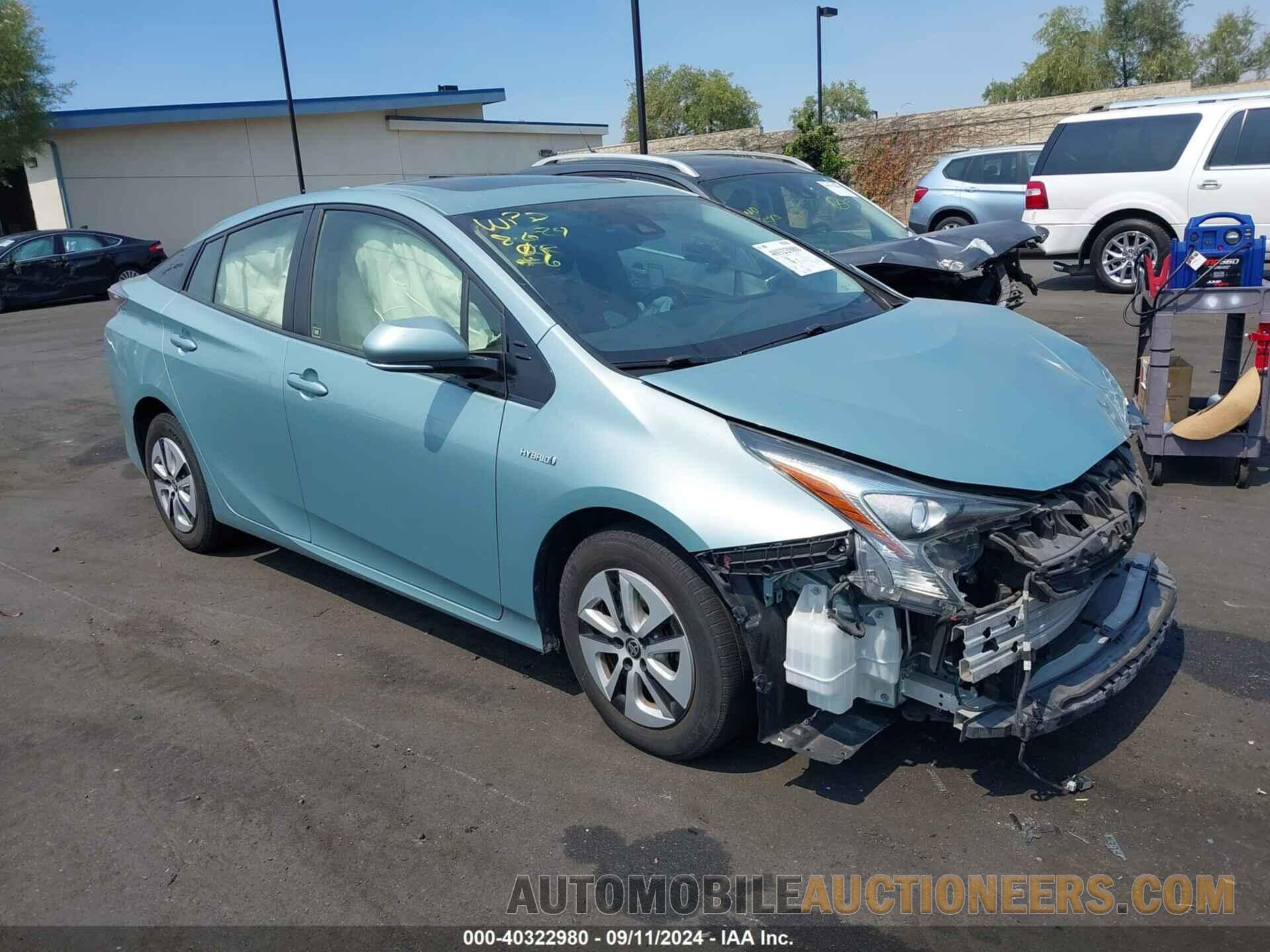 JTDKARFU0H3052906 TOYOTA PRIUS 2017