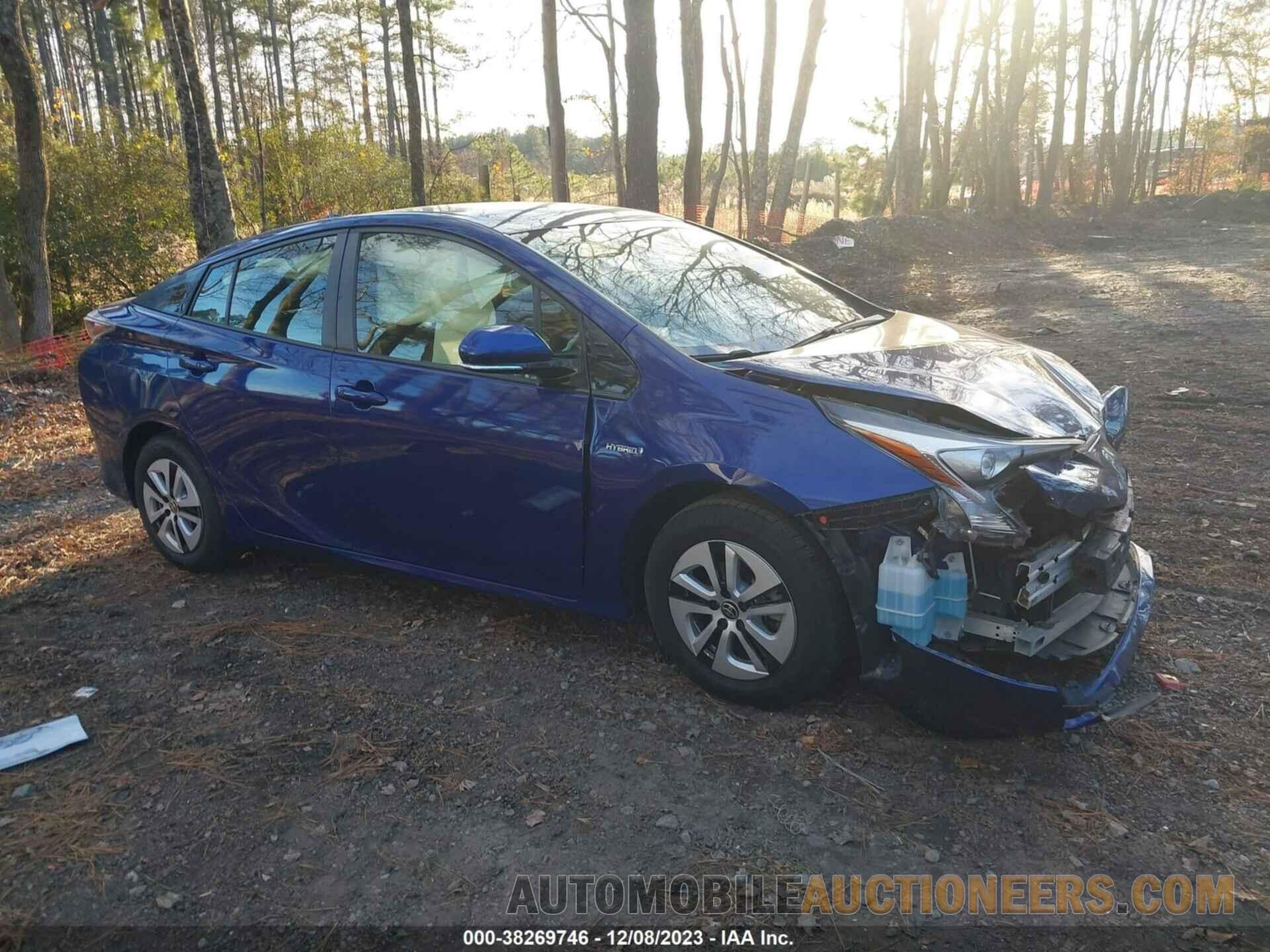 JTDKARFU0H3527857 TOYOTA PRIUS 2017