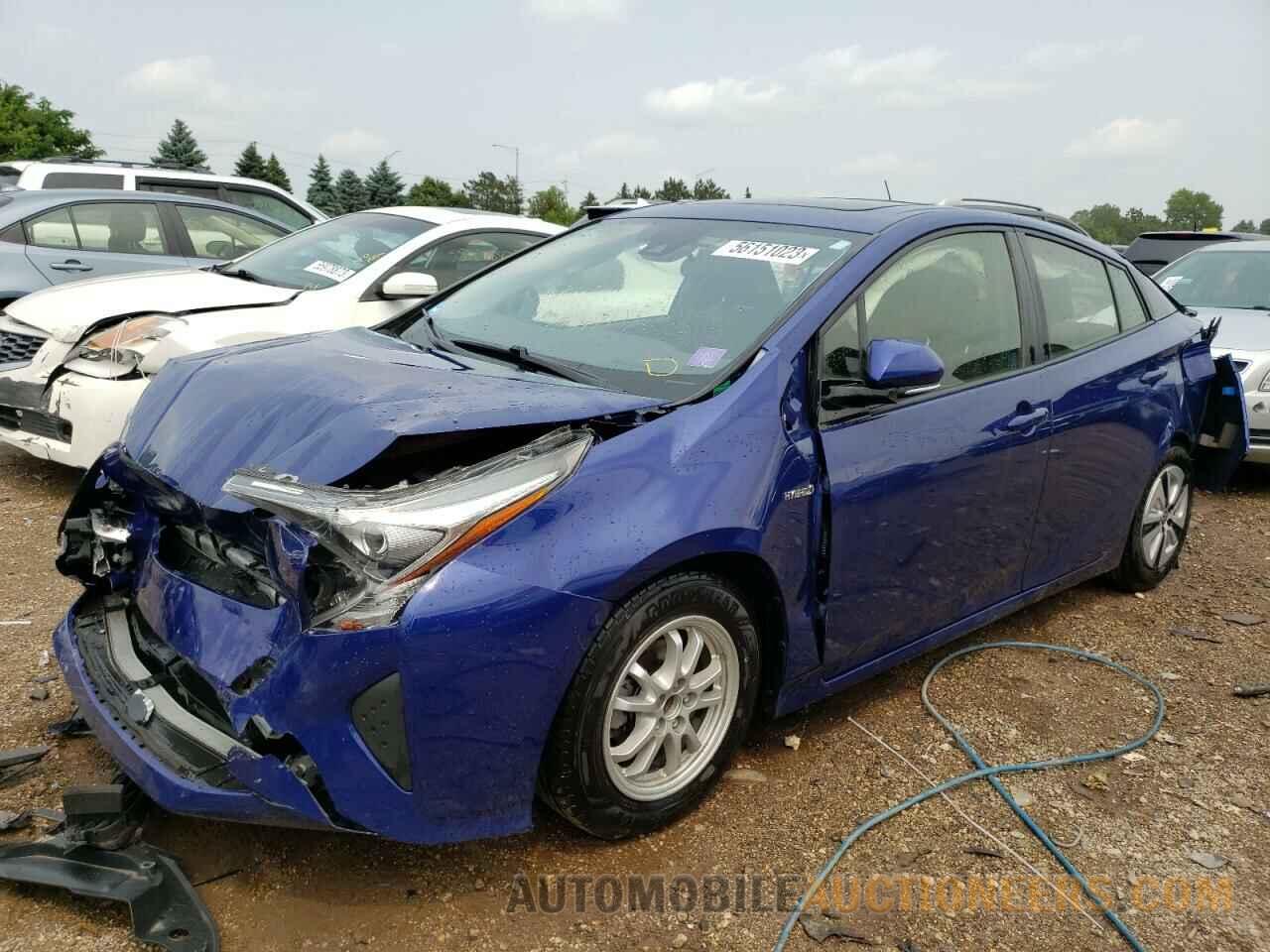 JTDKARFU0H3536025 TOYOTA PRIUS 2017