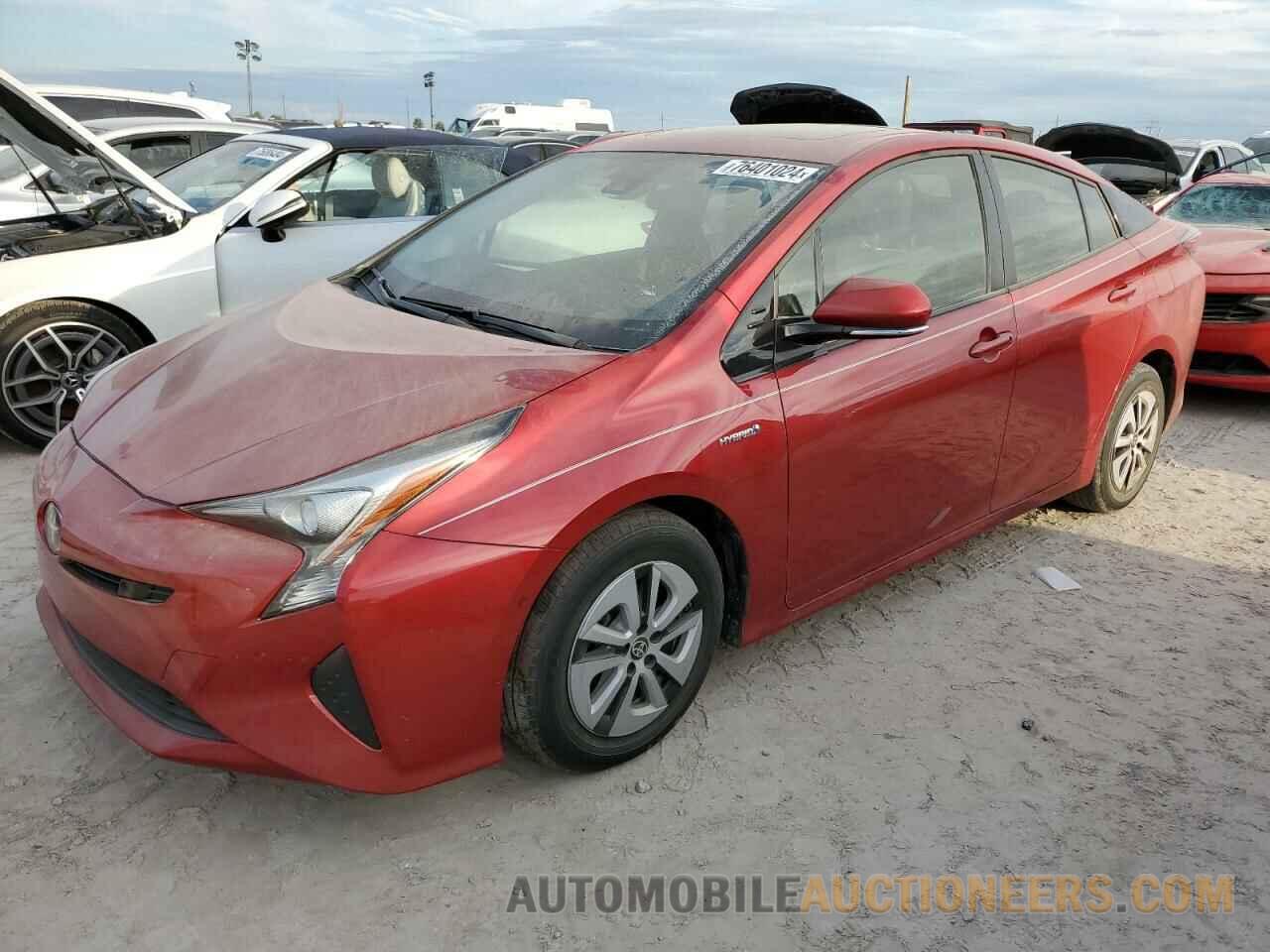 JTDKARFU0J3548374 TOYOTA PRIUS 2018