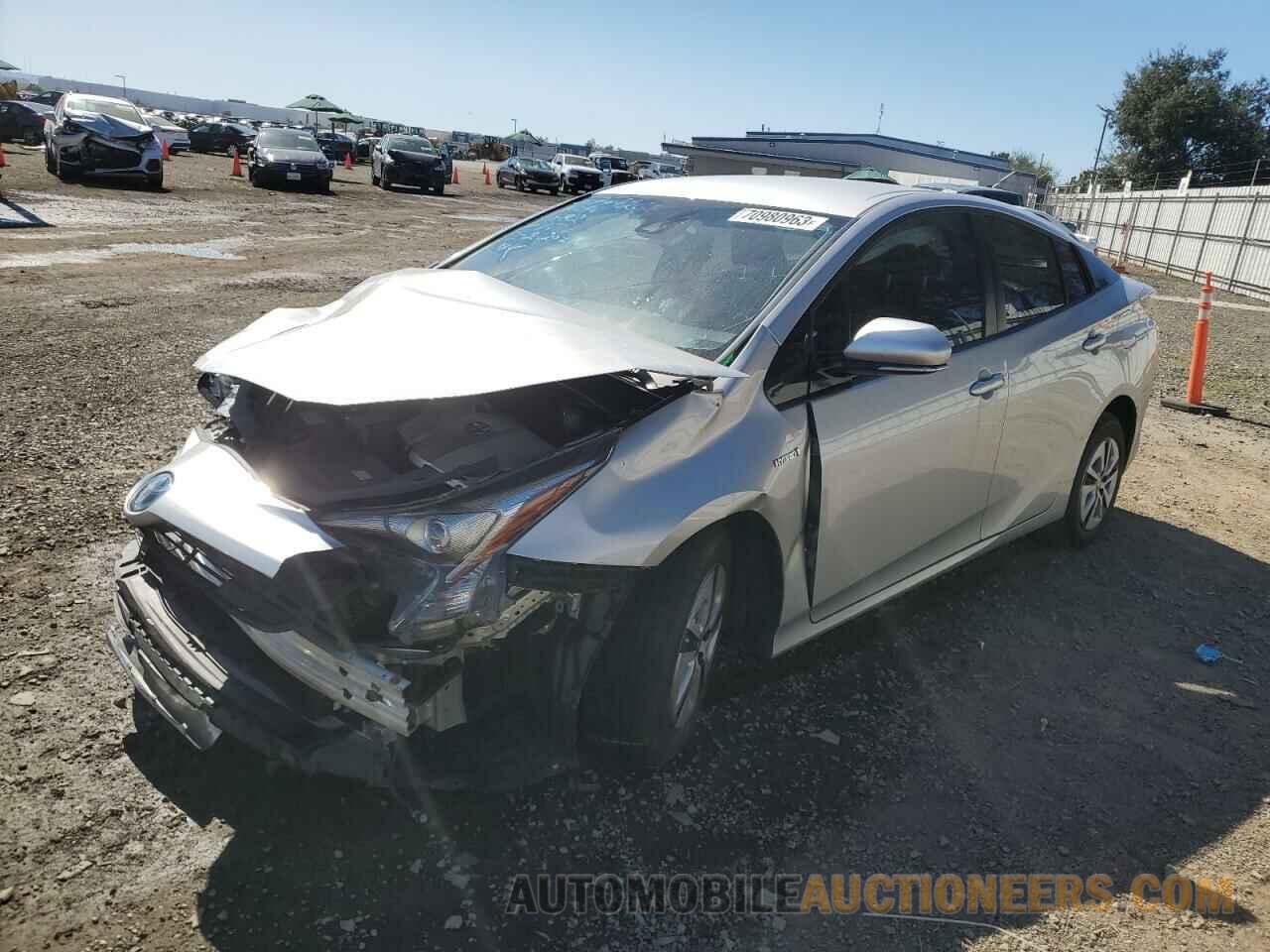 JTDKARFU0J3548939 TOYOTA PRIUS 2018