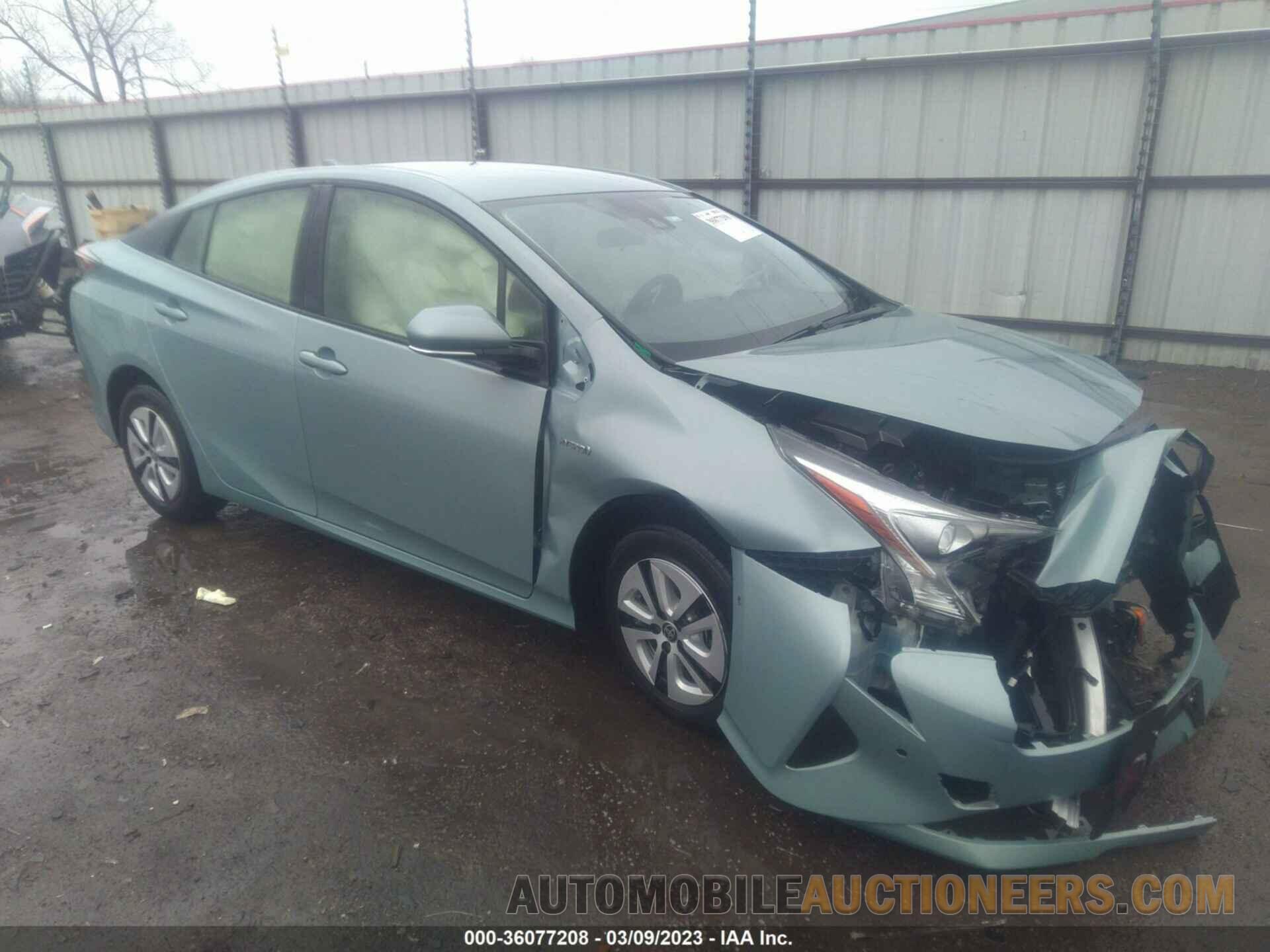 JTDKARFU0J3549718 TOYOTA PRIUS 2018