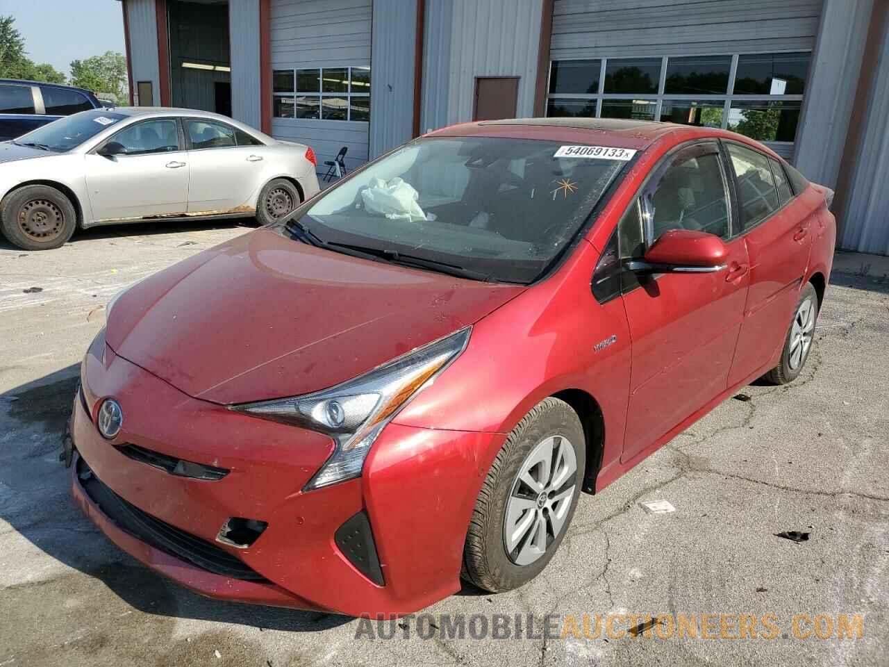 JTDKARFU0J3552859 TOYOTA PRIUS 2018