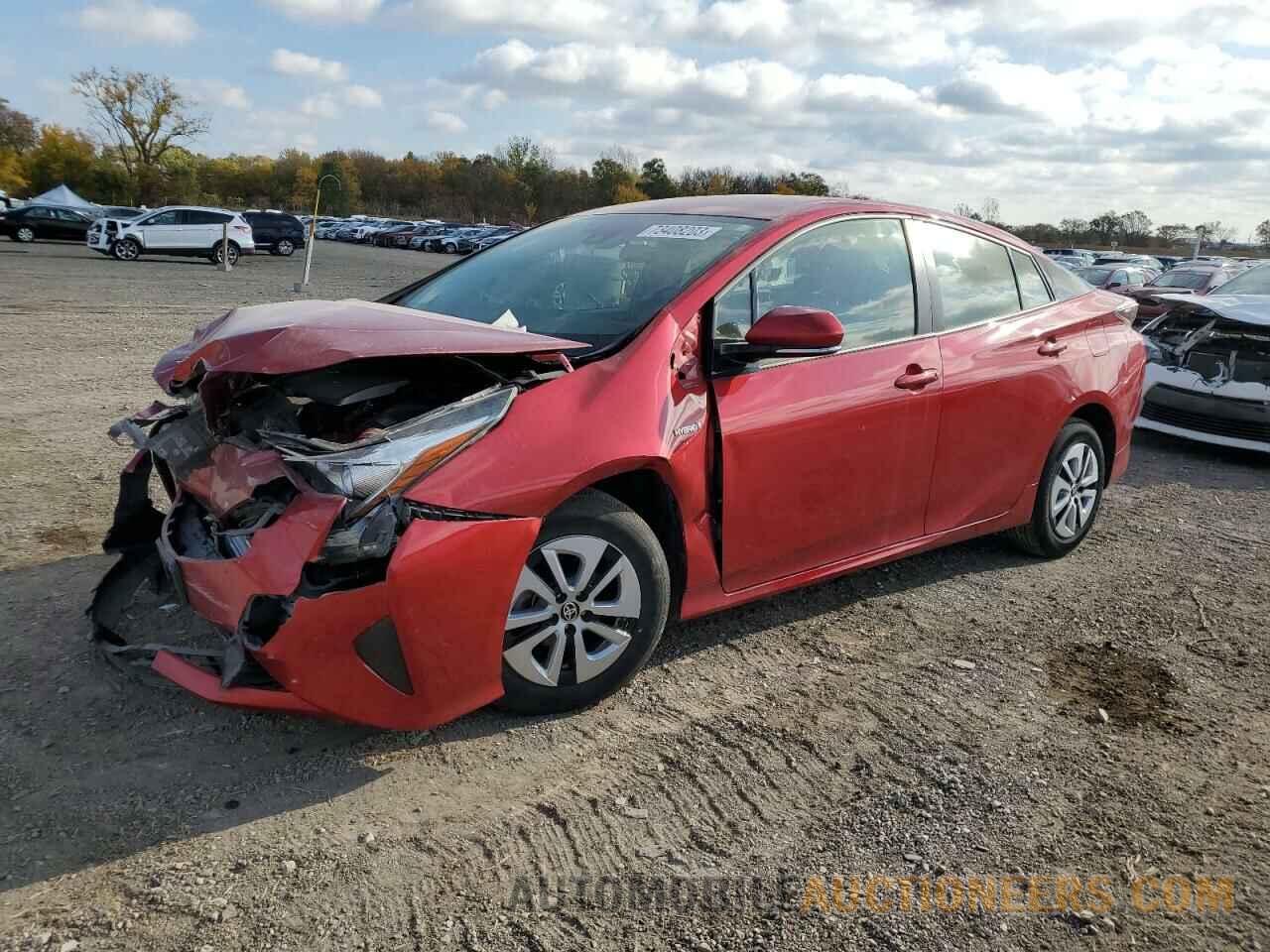 JTDKARFU0J3553221 TOYOTA PRIUS 2018