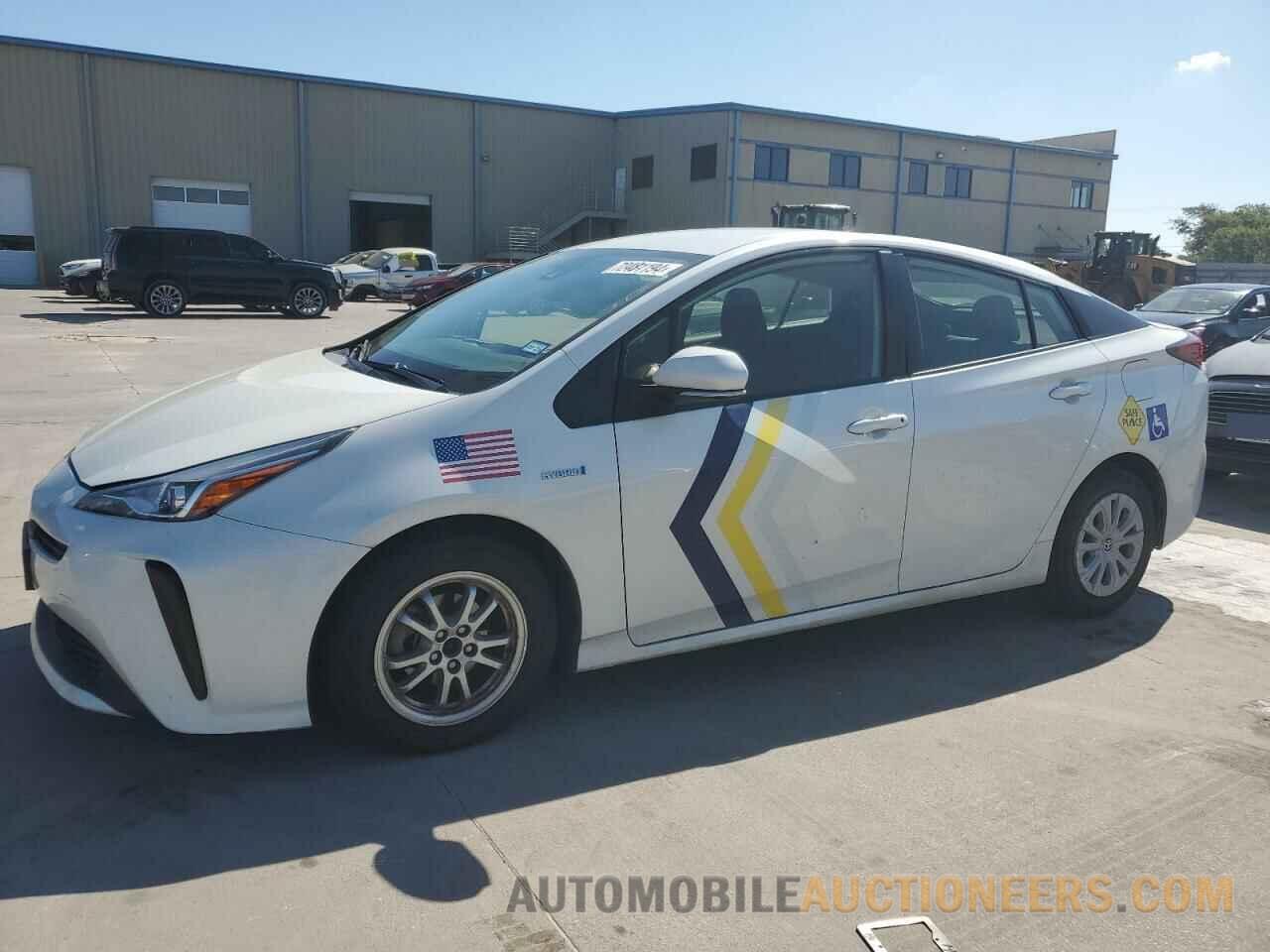 JTDKARFU0K3069681 TOYOTA PRIUS 2019