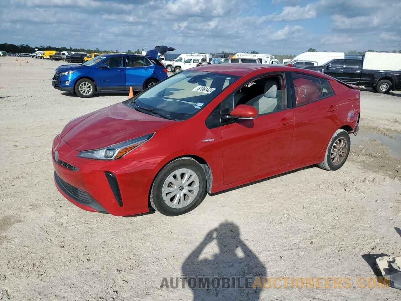 JTDKARFU0K3070250 TOYOTA PRIUS 2019