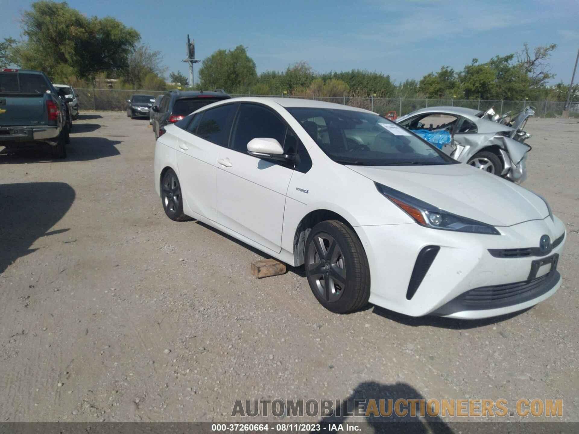 JTDKARFU0K3071995 TOYOTA PRIUS 2019