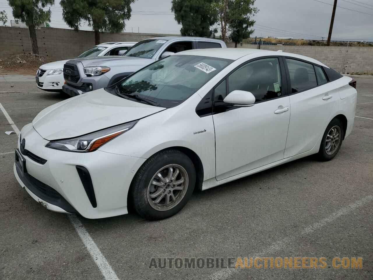 JTDKARFU0K3072077 TOYOTA PRIUS 2019